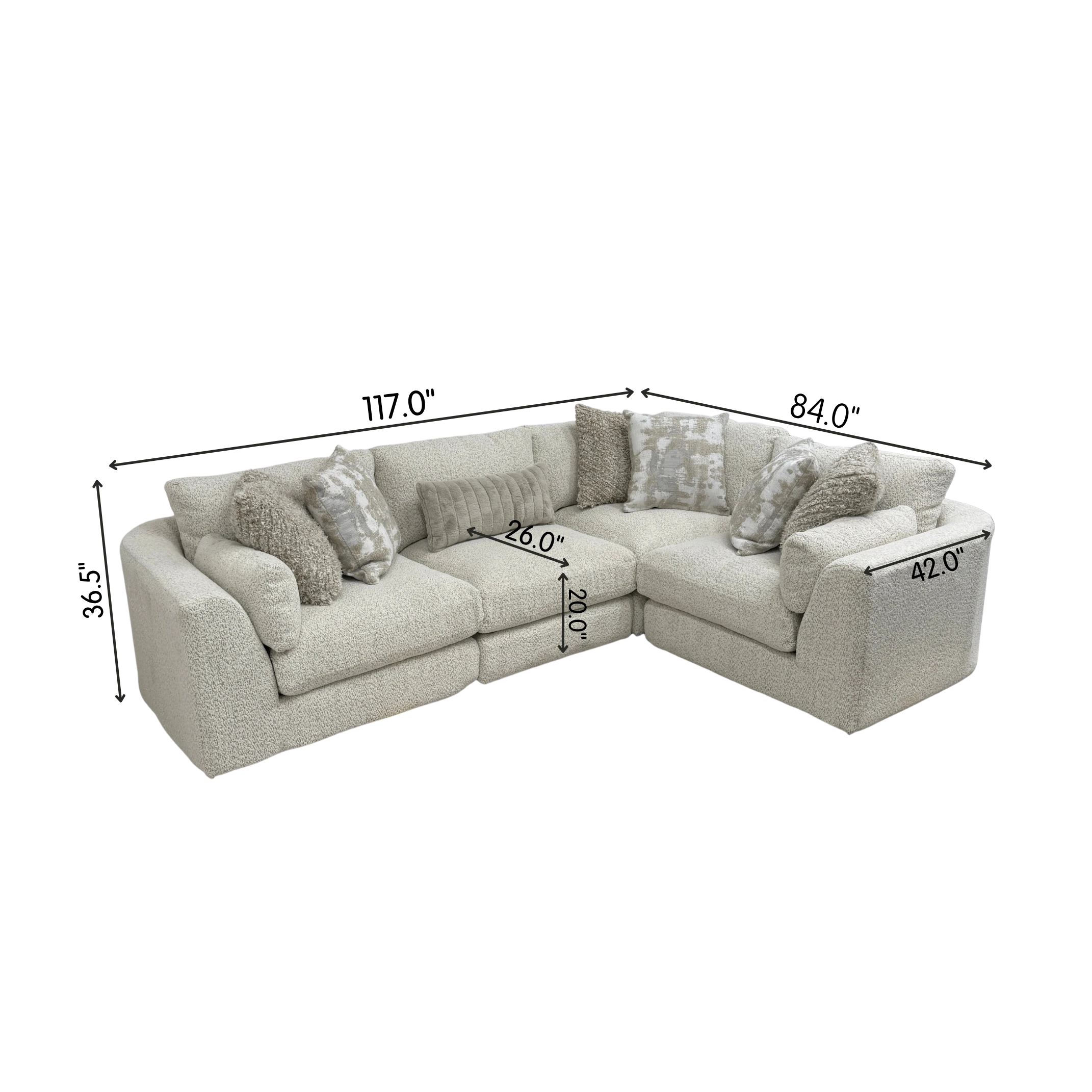 Juniper 4-Piece Sectional