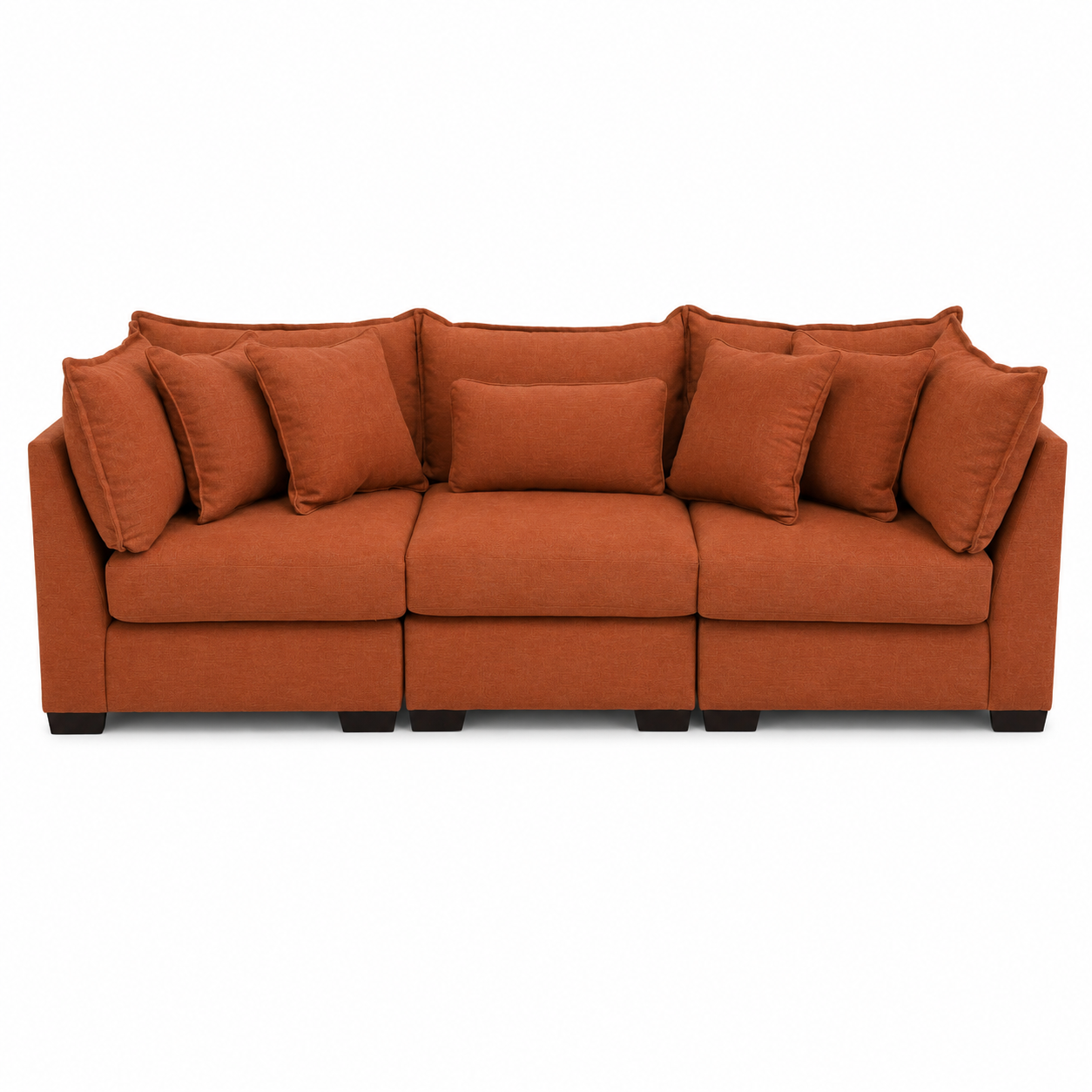 Alina Three seater sofa in ivory