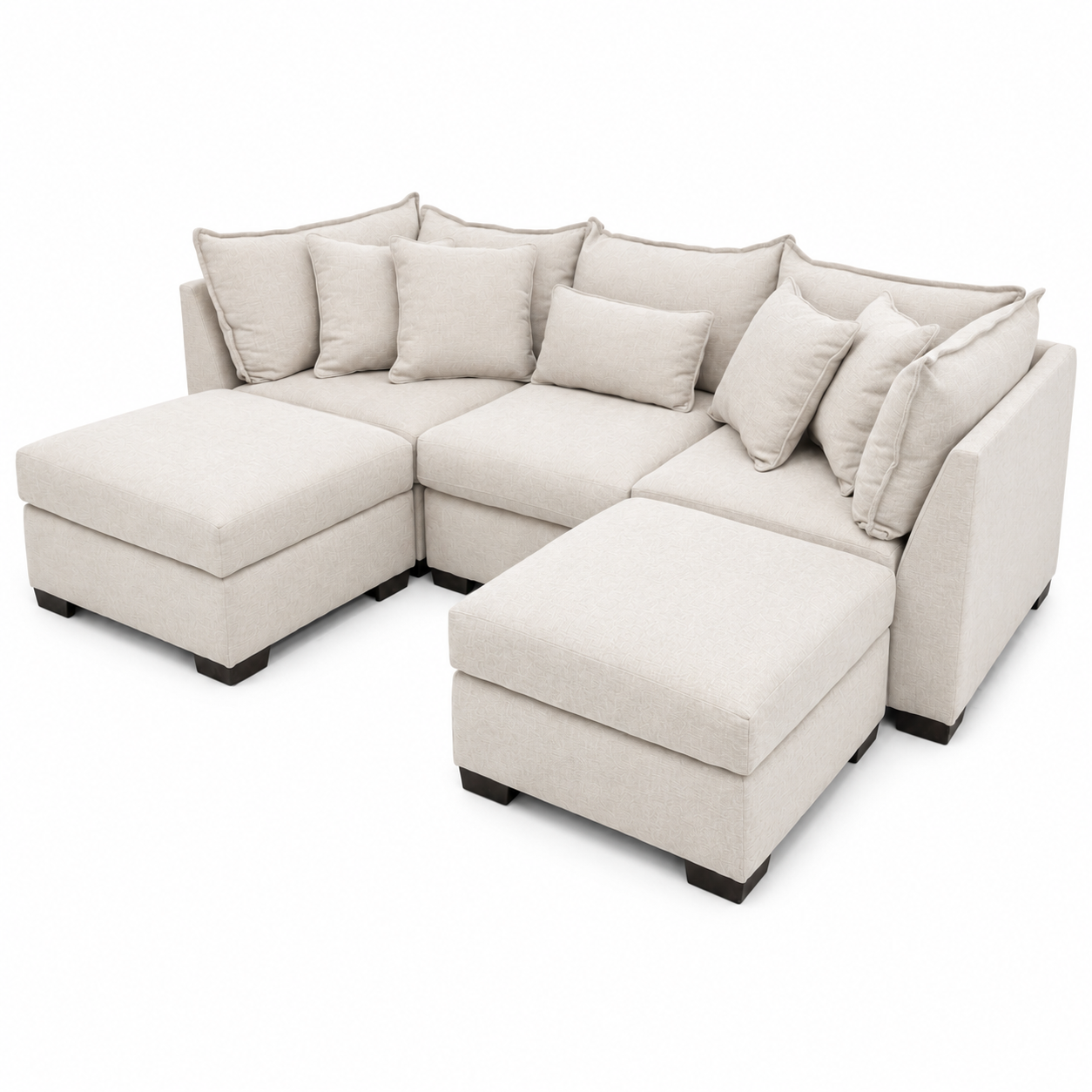 Alina 3 Pc Sofa with Double Storage Chaise