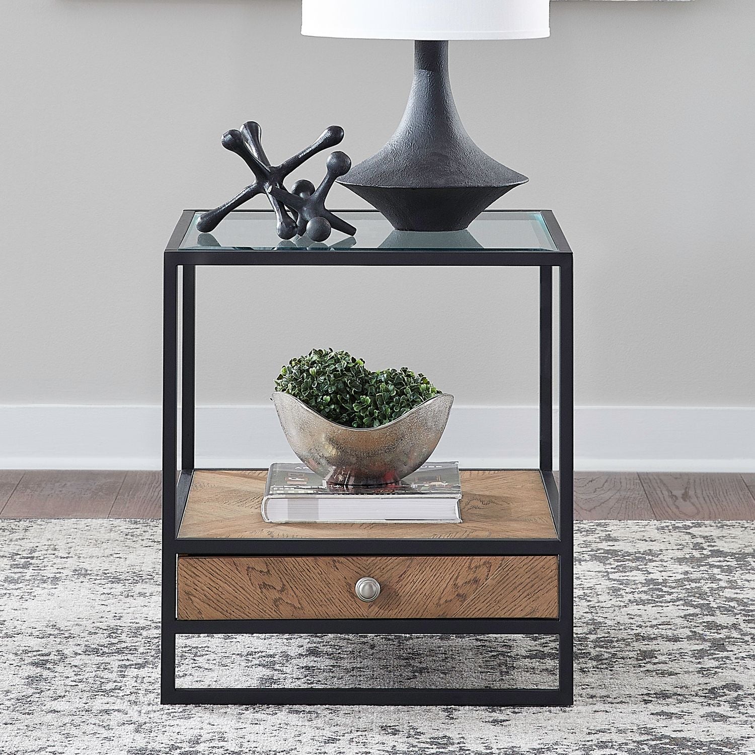 Drawer End Table