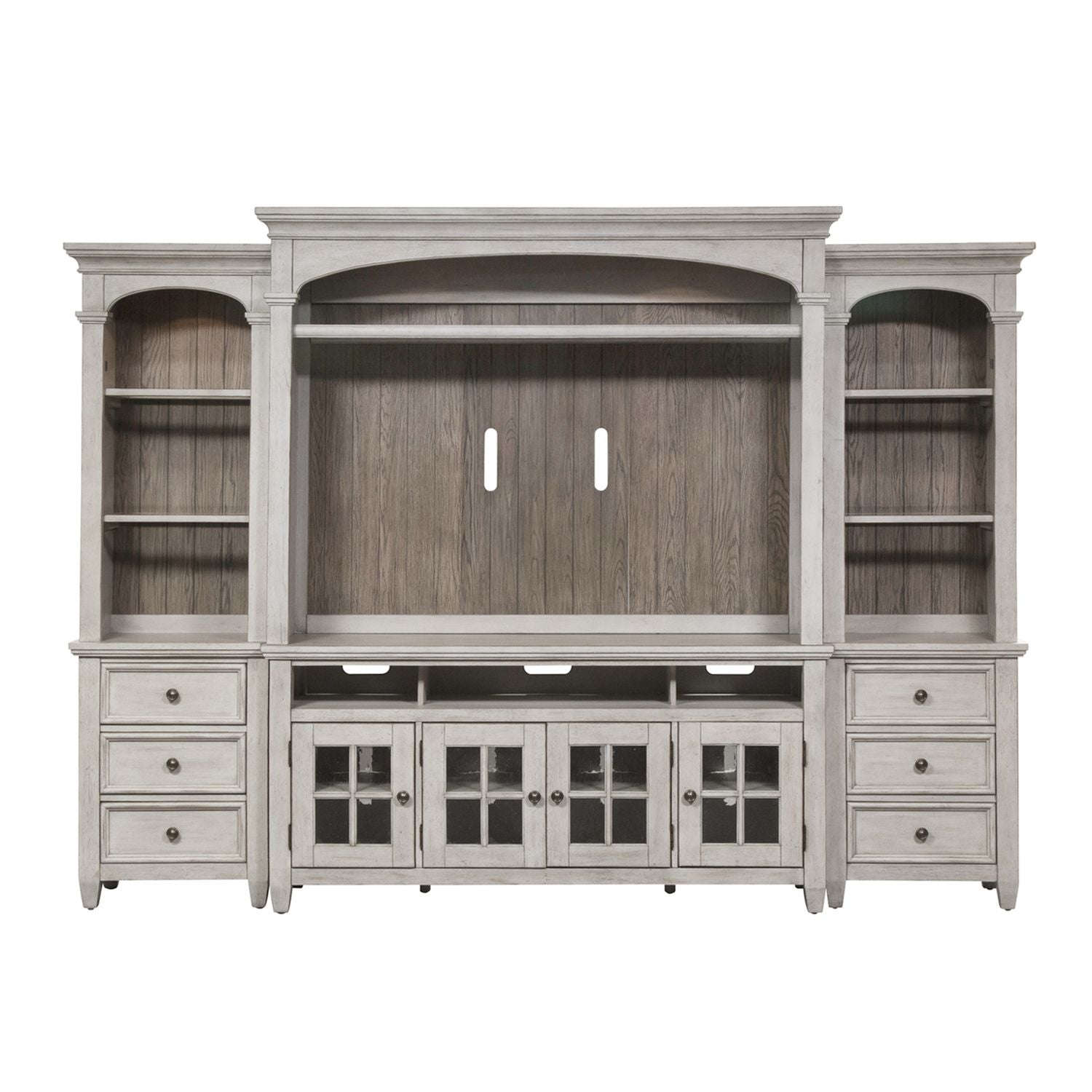 Entertainment Center with Piers