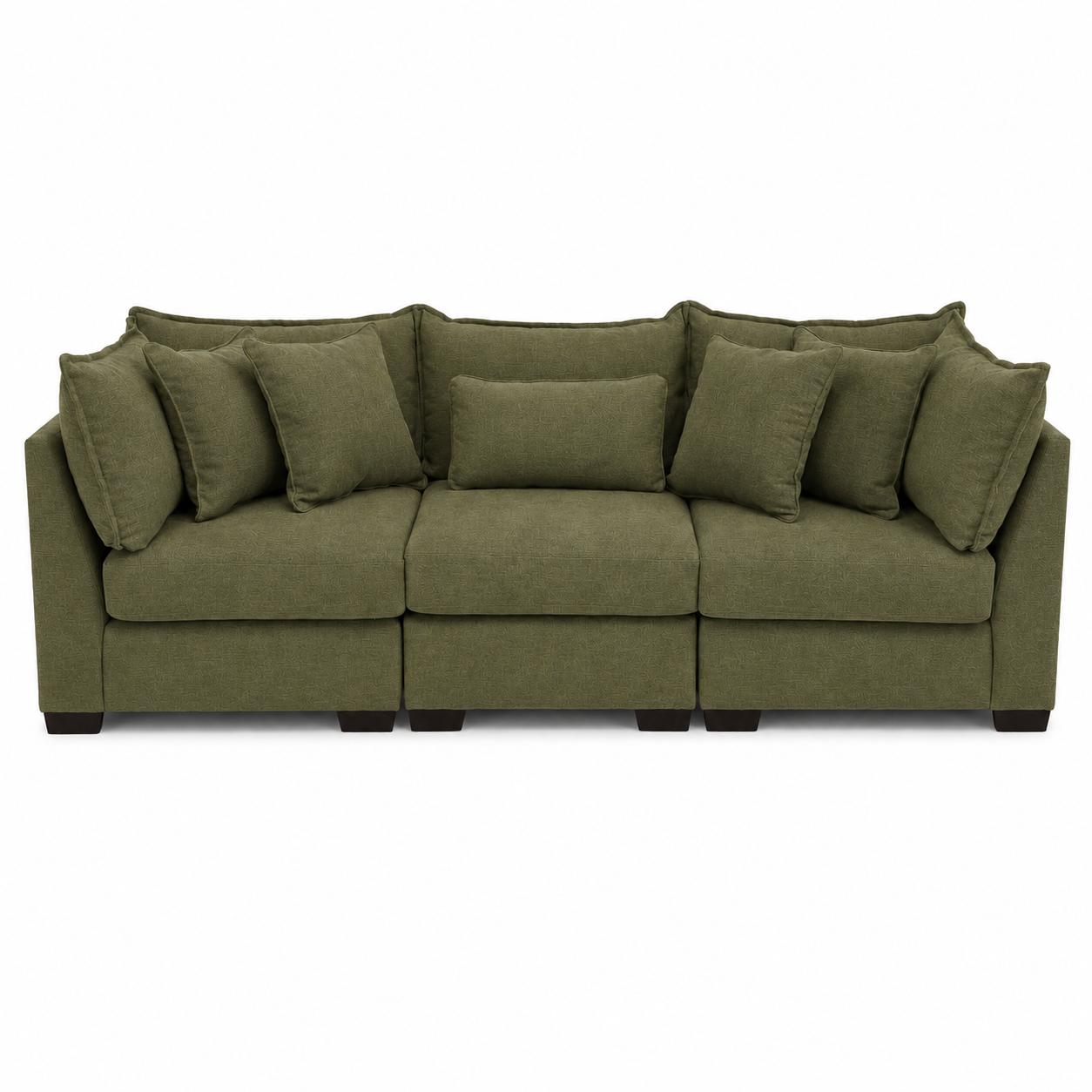 Alina Three seater sofa in ivory
