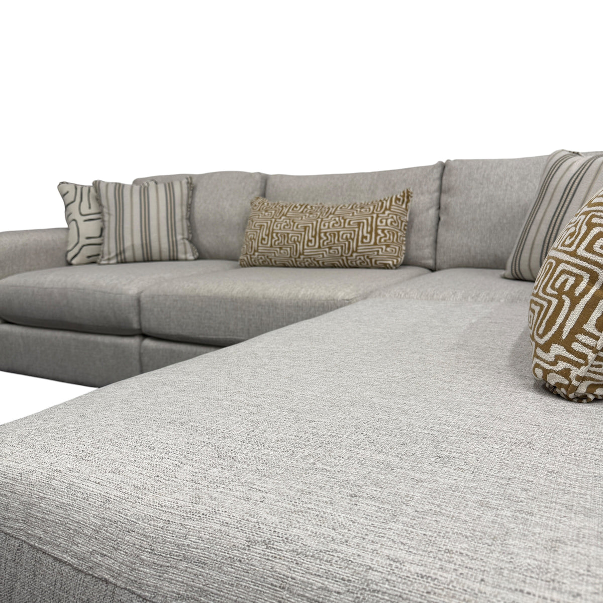 Mason Modular Sectional with RAF Bumper Chaise