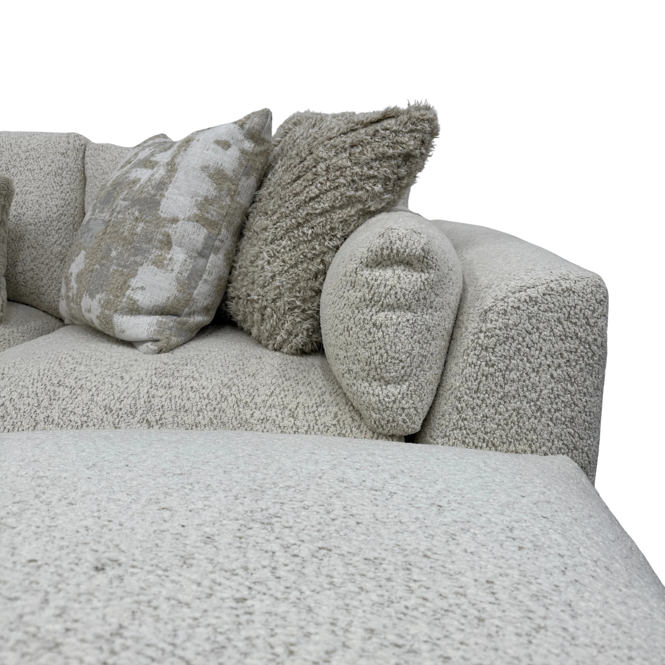 Juniper 4-Piece Sectional with 2 Ottomans