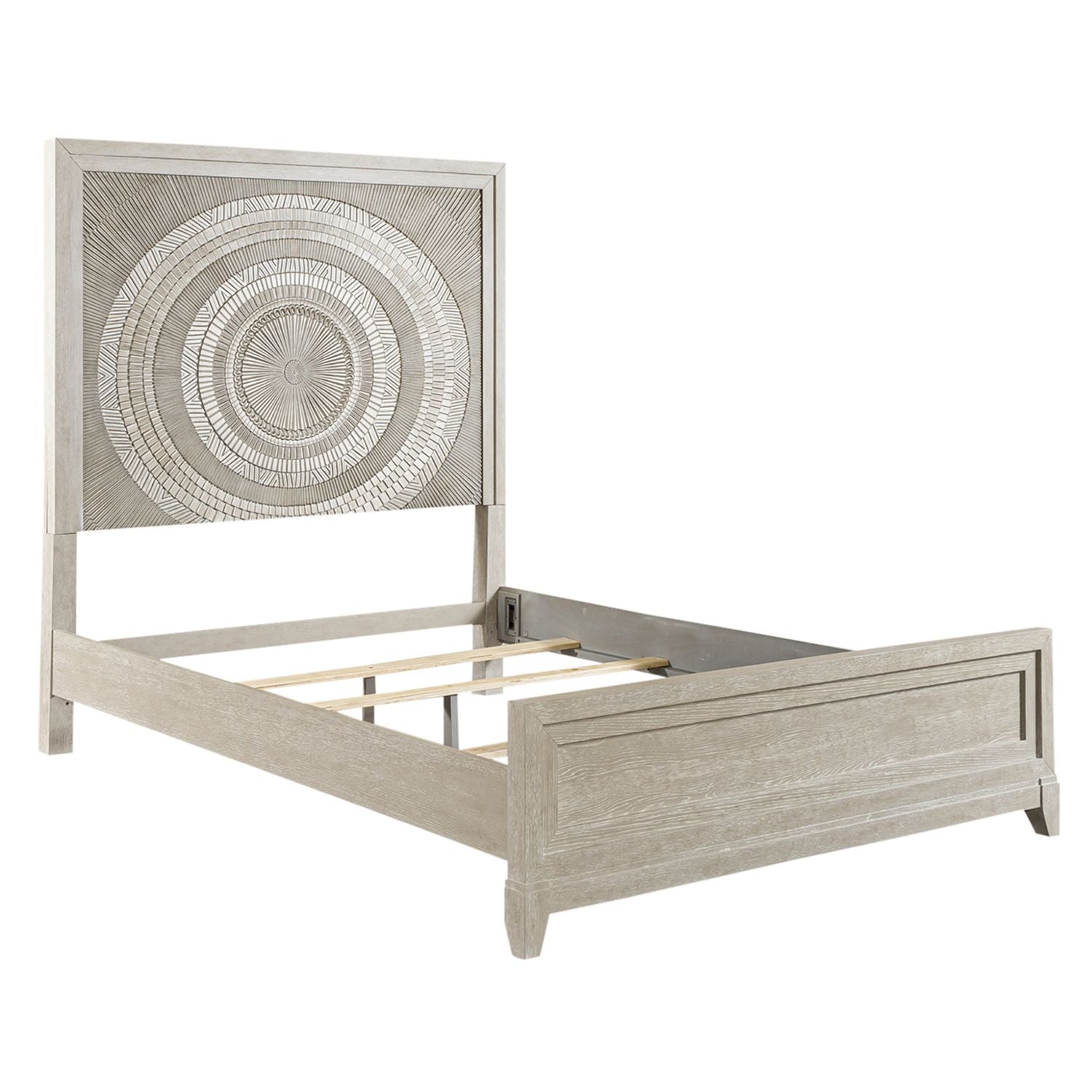 Queen Panel Bed, Dresser & Mirror, Night Stand
