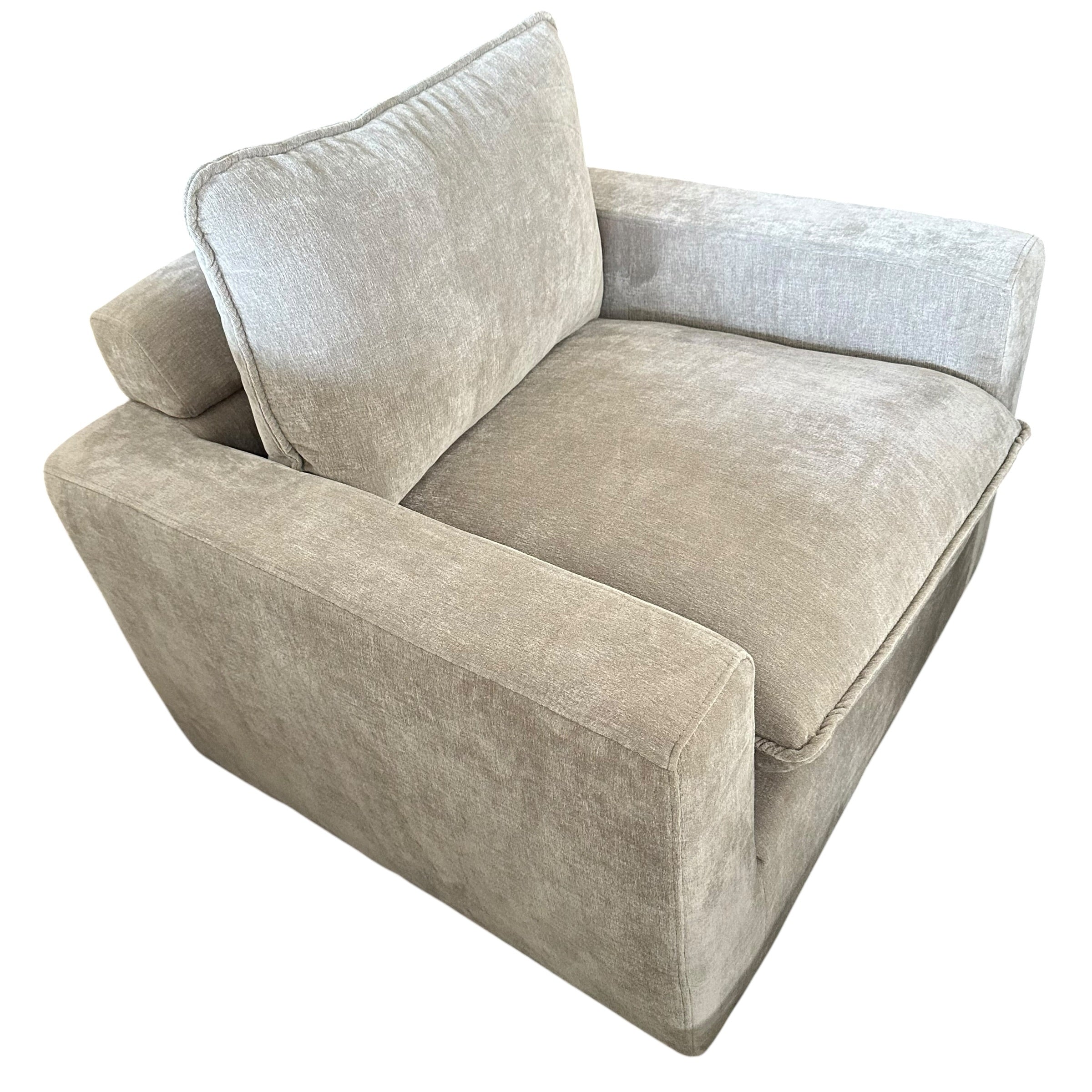 Light Gray Swivel Chair