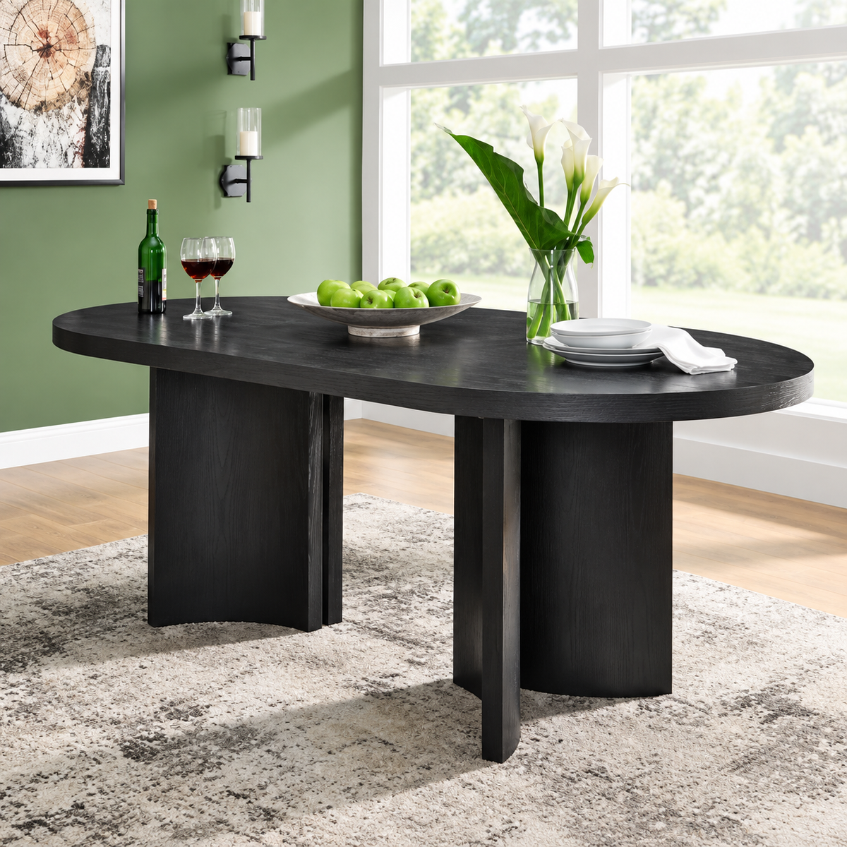 Lucia Oval Dining Room Table