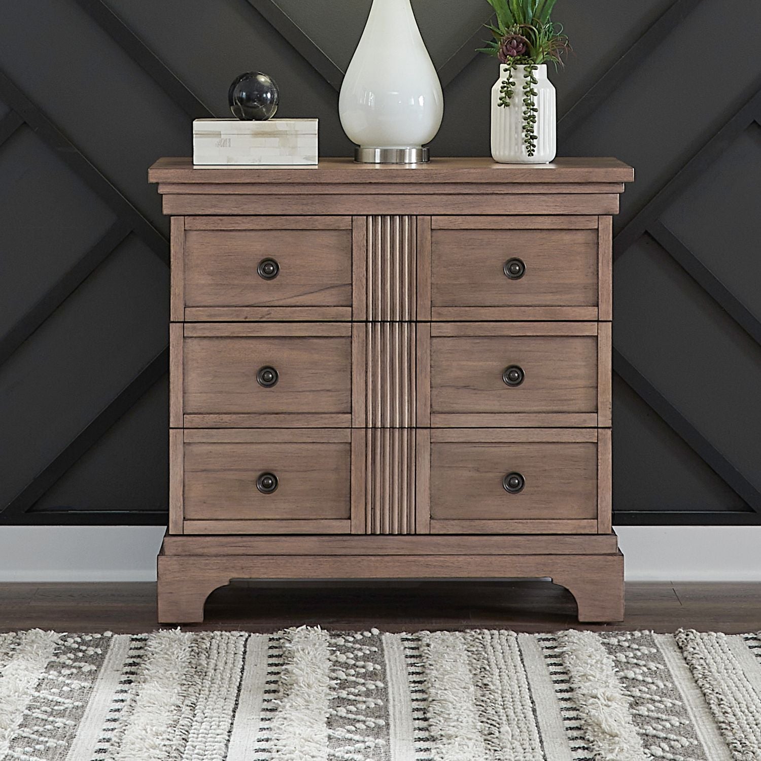 Bedside Chest w/ Charging Station