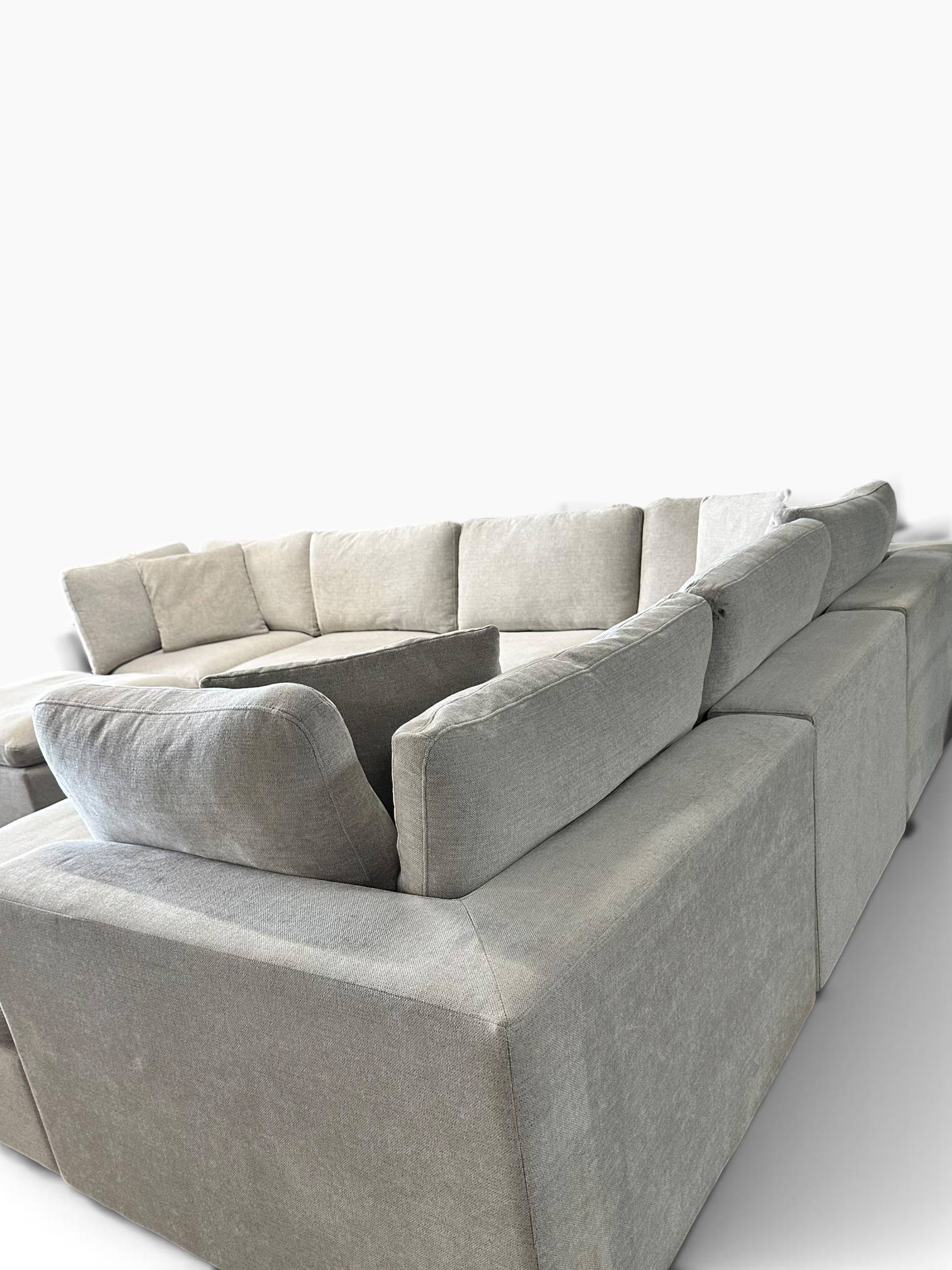 Modular 8-Piece Sectional Cloud Couch