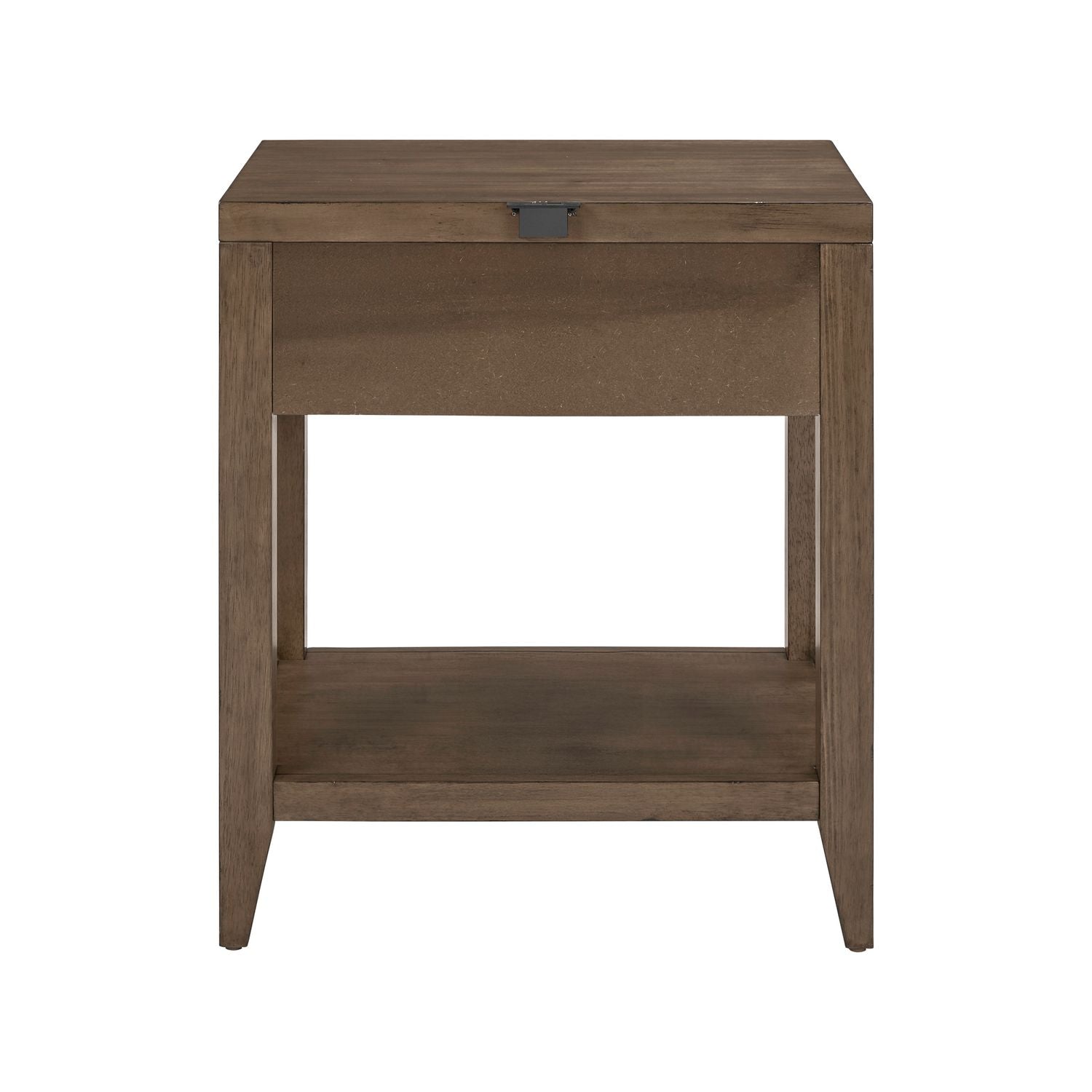 Open Nightstand w/ Charging Station