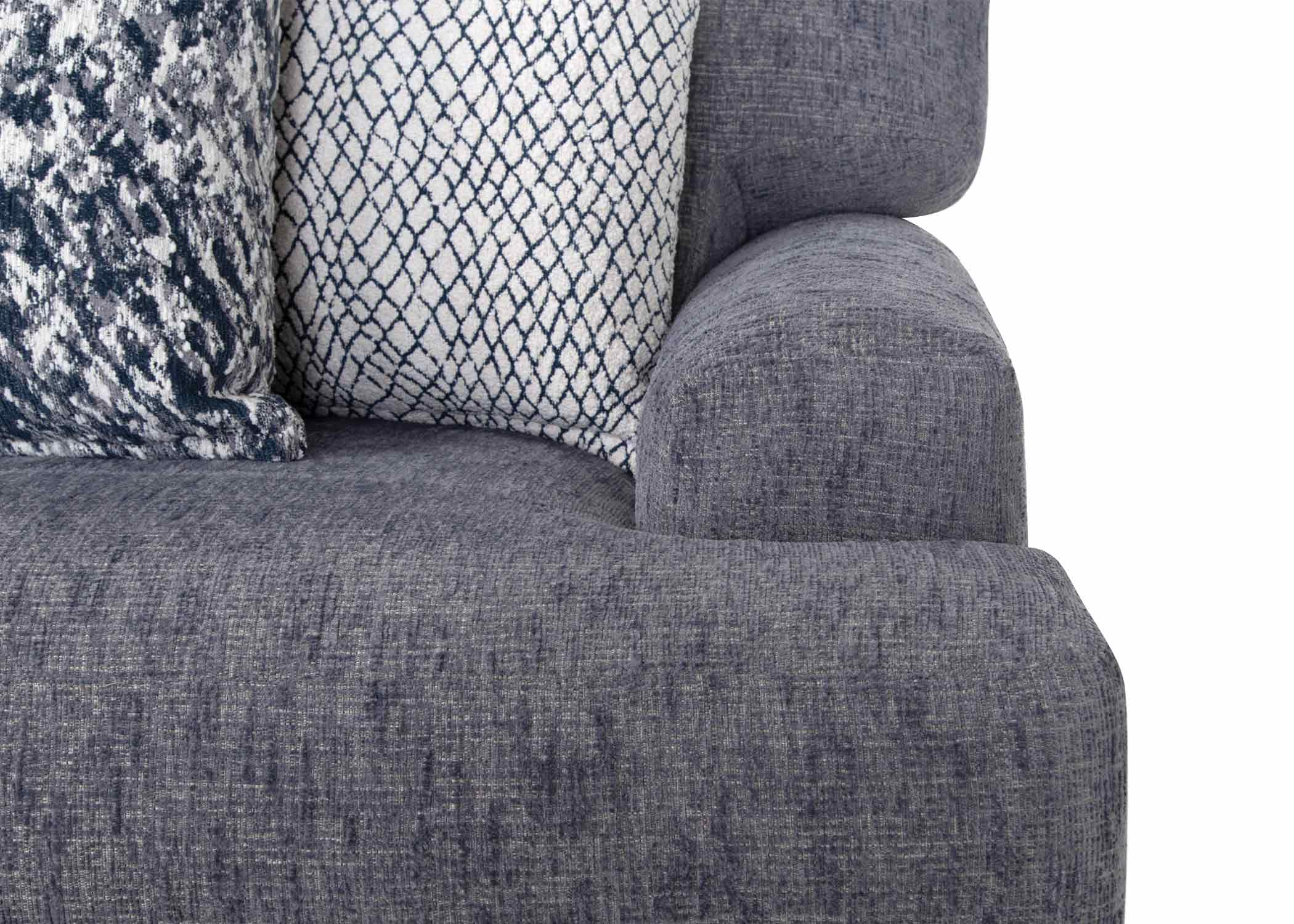 Sapphire Contemporary Living Room Collection with Reversible Chaise