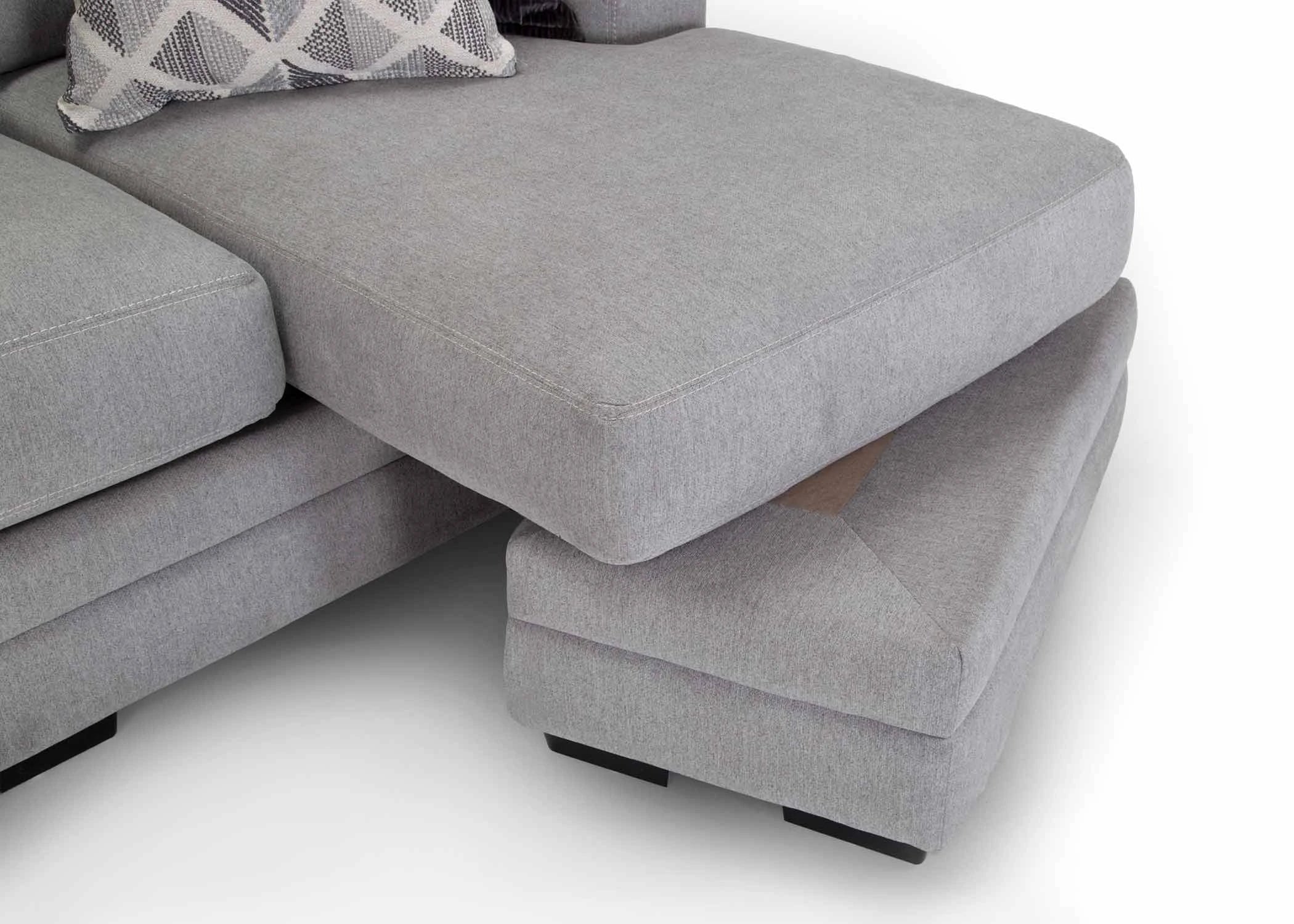 Cleo Contemporary Living Room Collection with Reversible Chaise