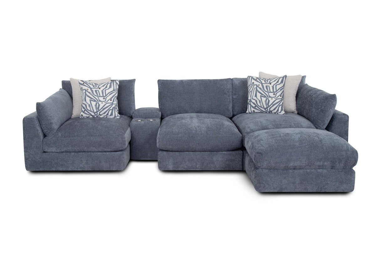 Dream Modular Sectional in Blue