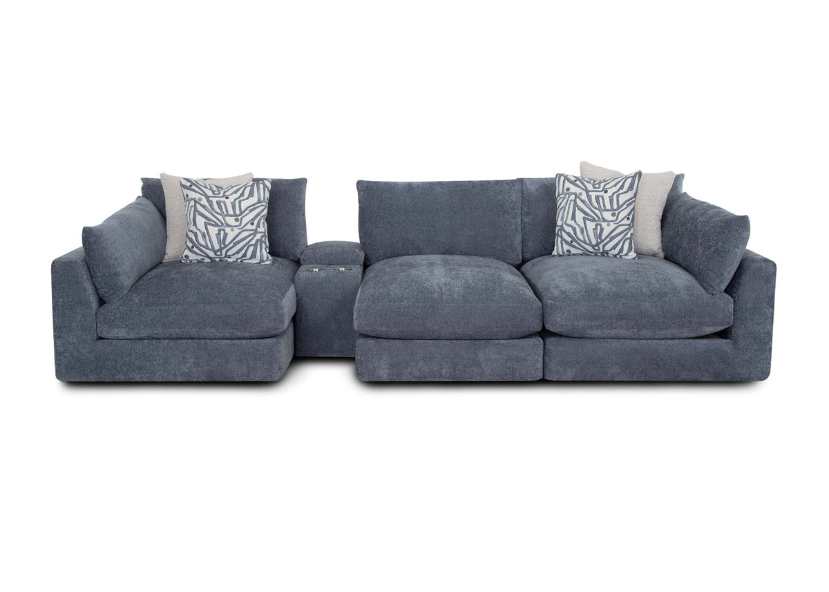 Dream Modular Sectional in Blue