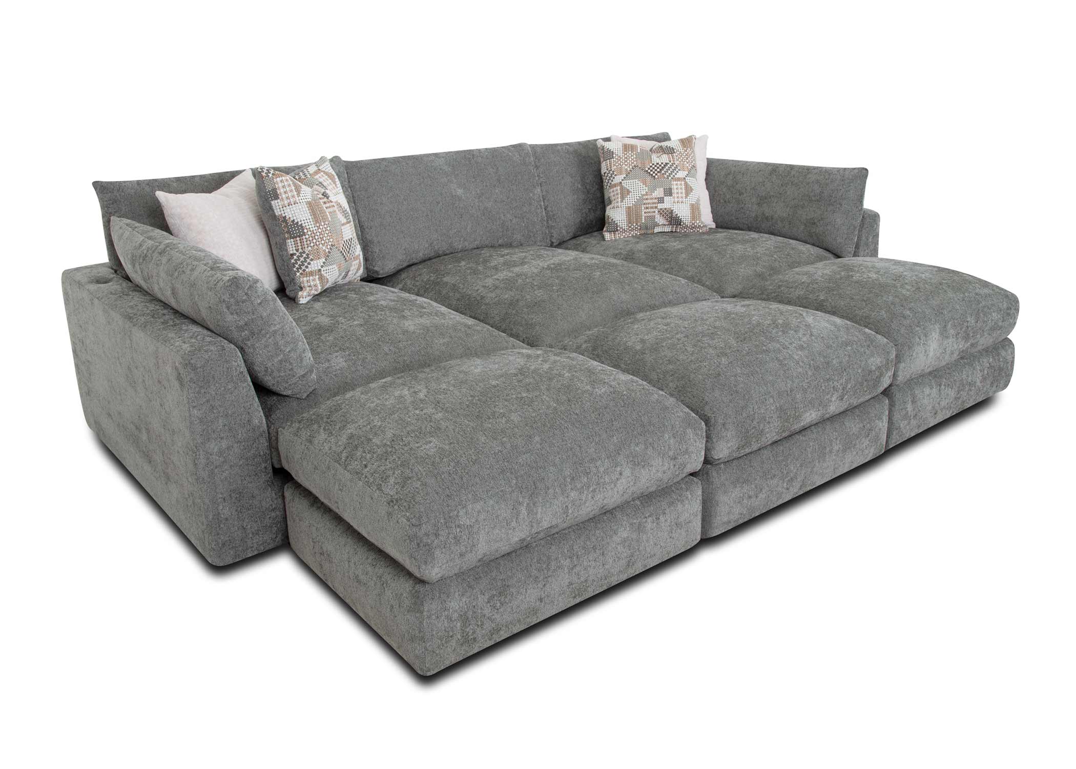 Dream Modular Sectional in Green