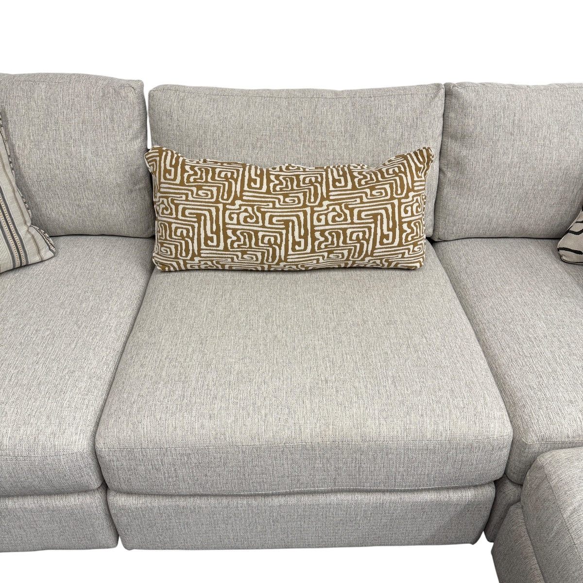 Mason Modular Sectional with RAF Bumper Chaise