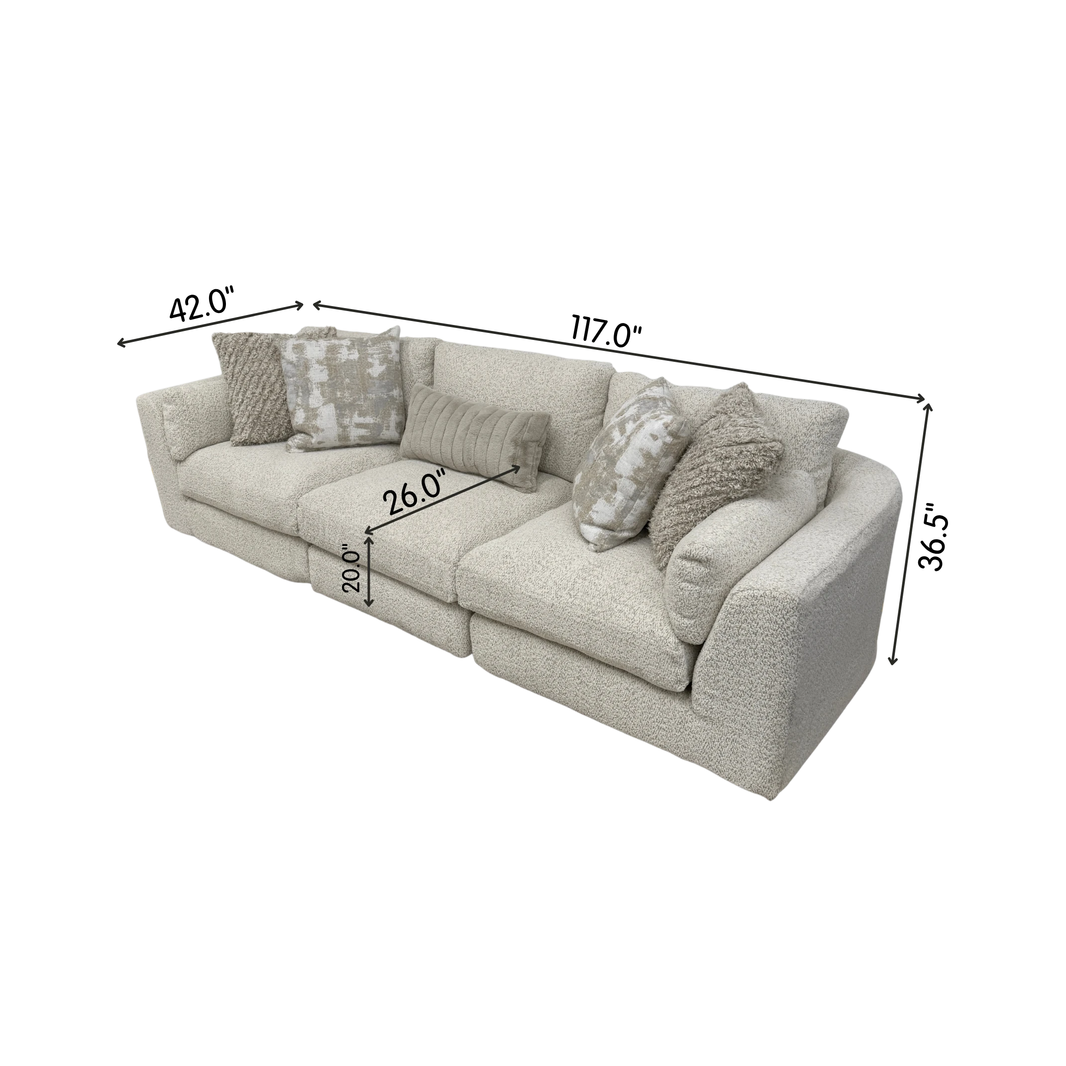 Juniper 3-Piece Sofa