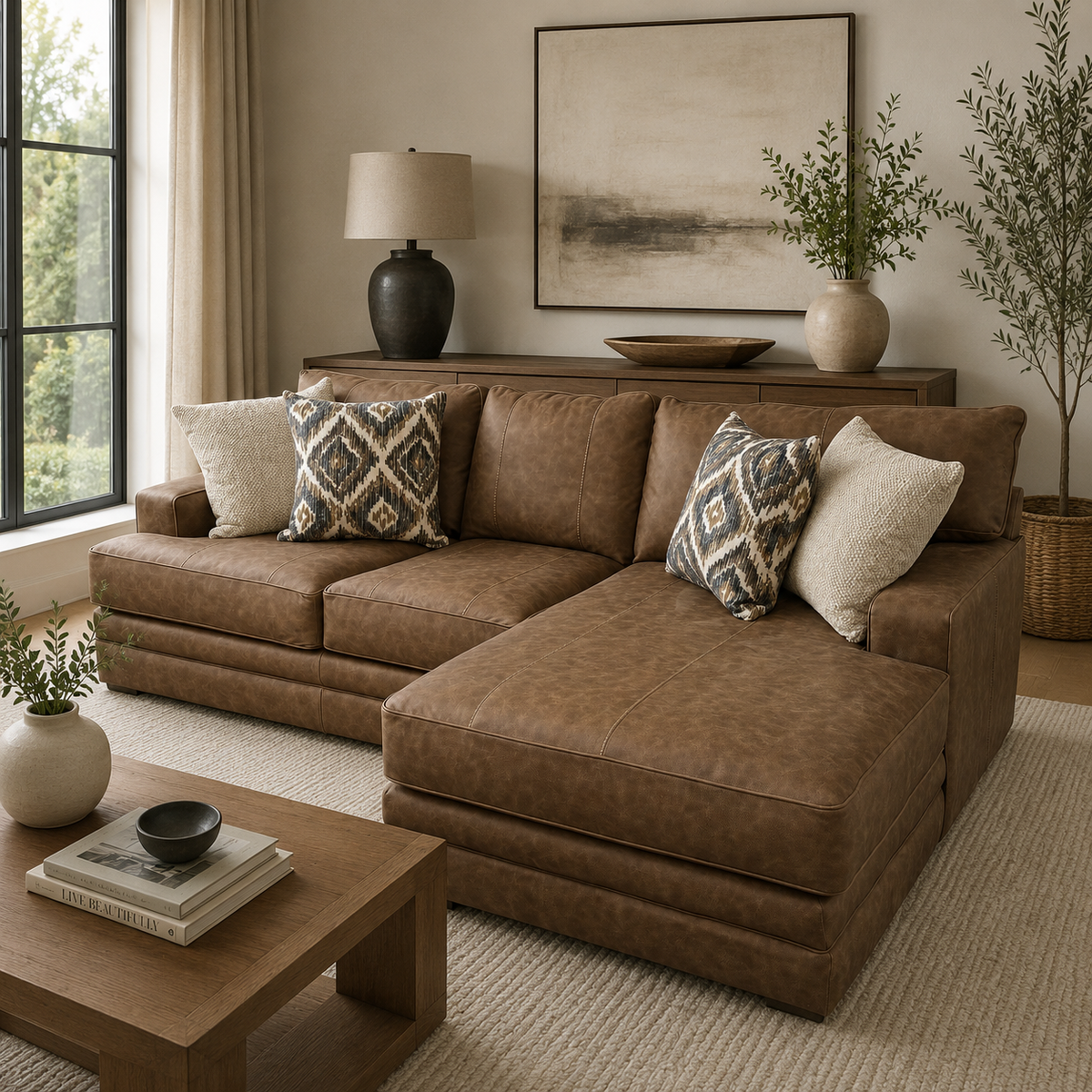 Bedford Sectional with Right Chaise