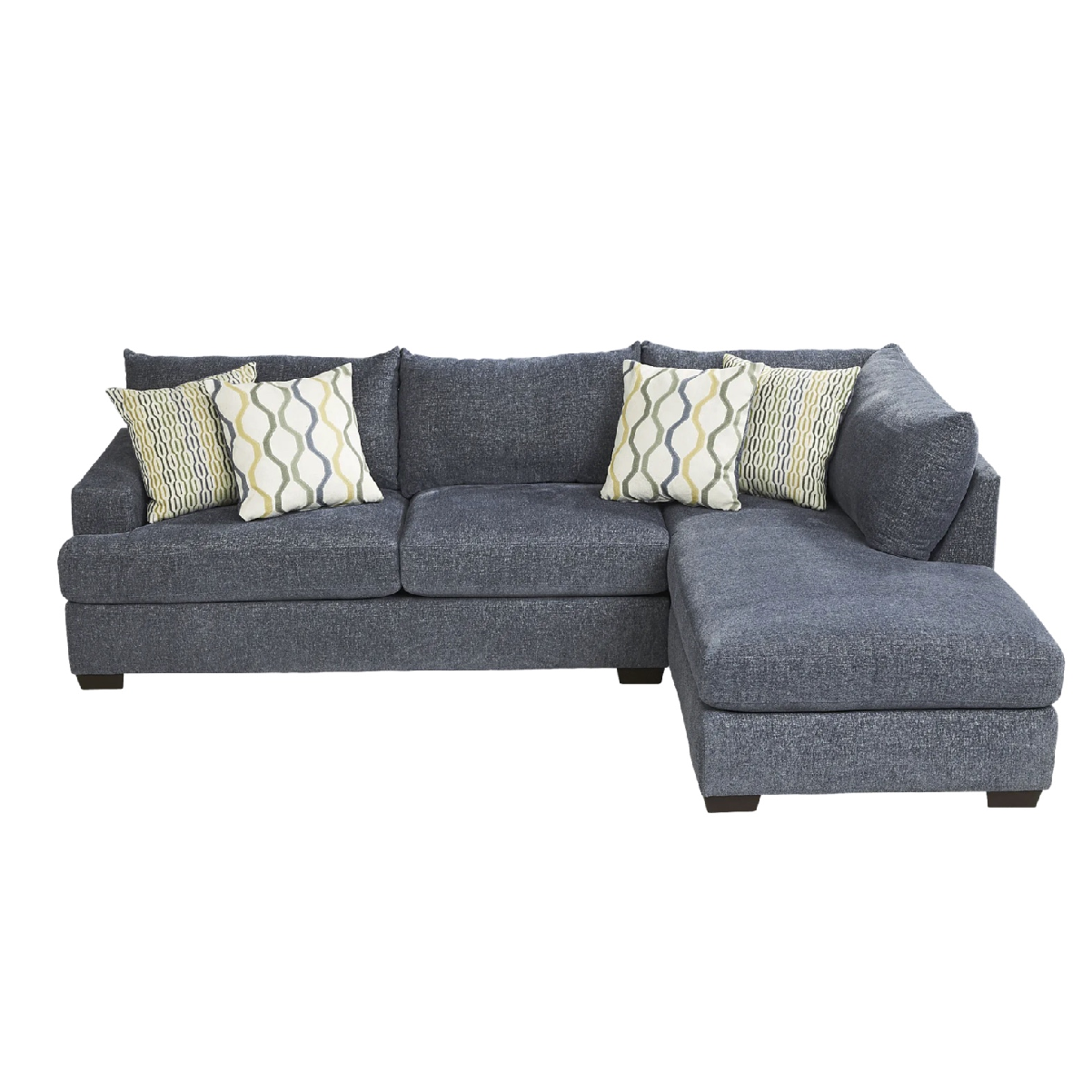 Sandburg Sectional with Bumper Chaise