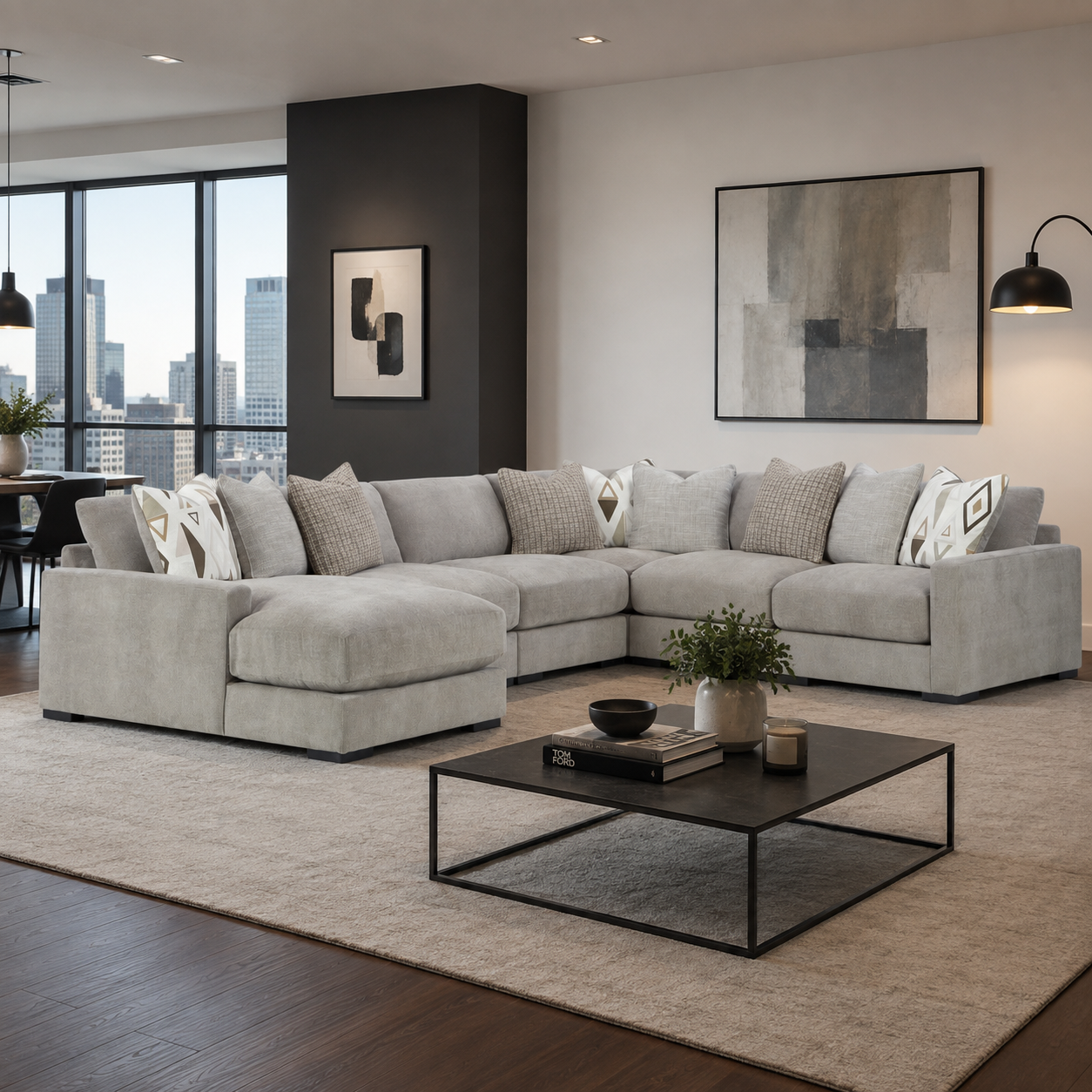 Jolie Sectional -Customizable
