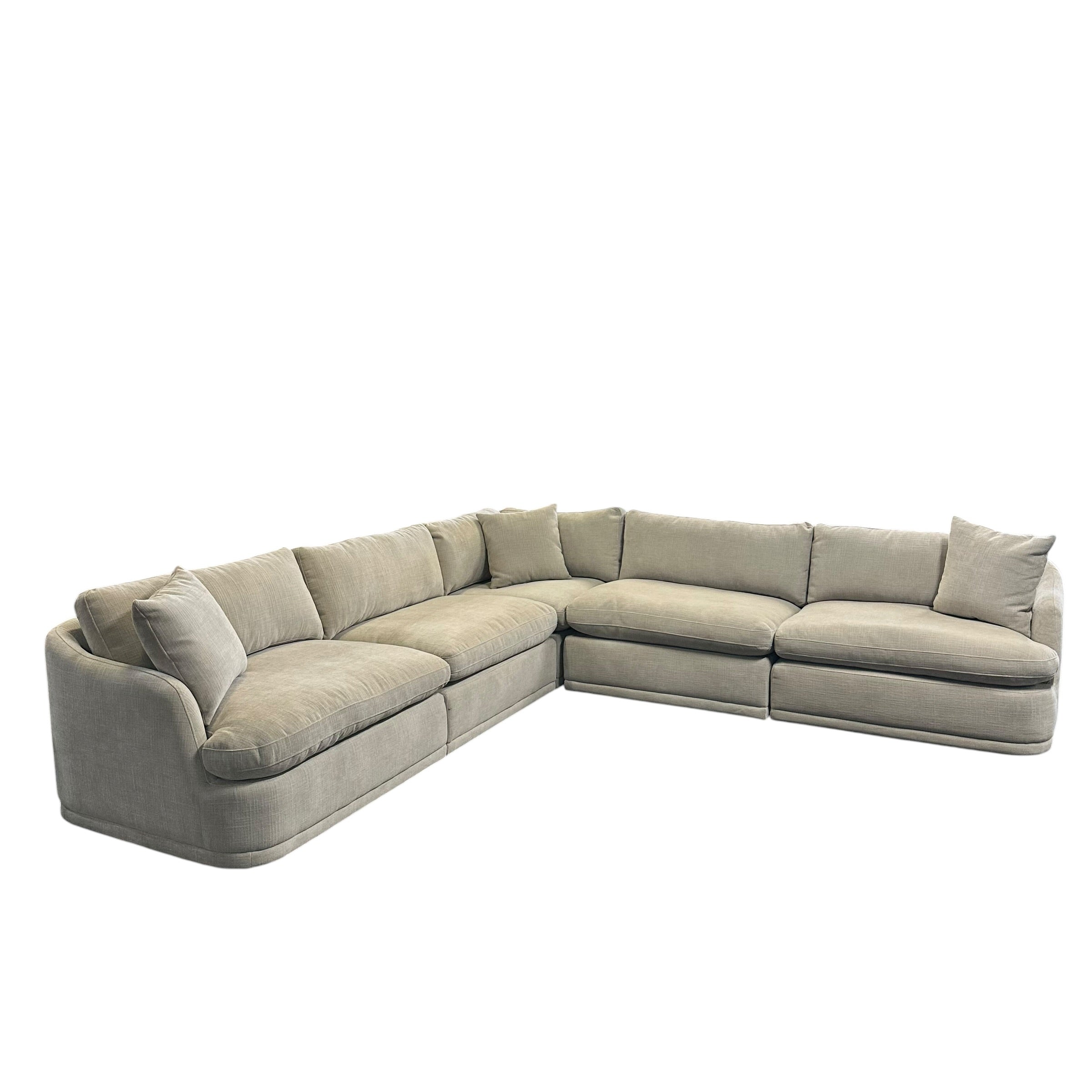 Aiden & Ivy Modular 5 Pc Sectional