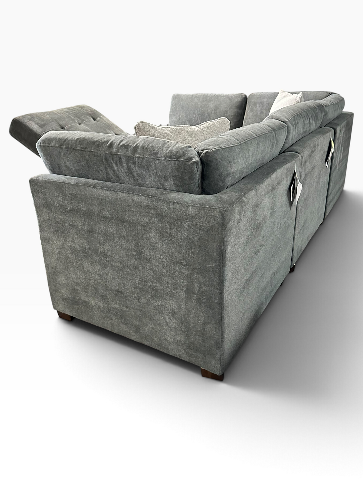 Modular 5-Piece Sectional with Storage Ottoman