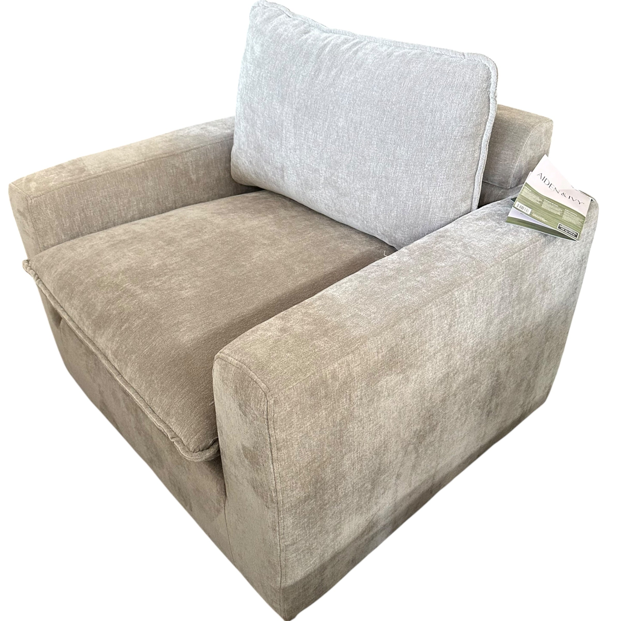 Light Gray Swivel Chair