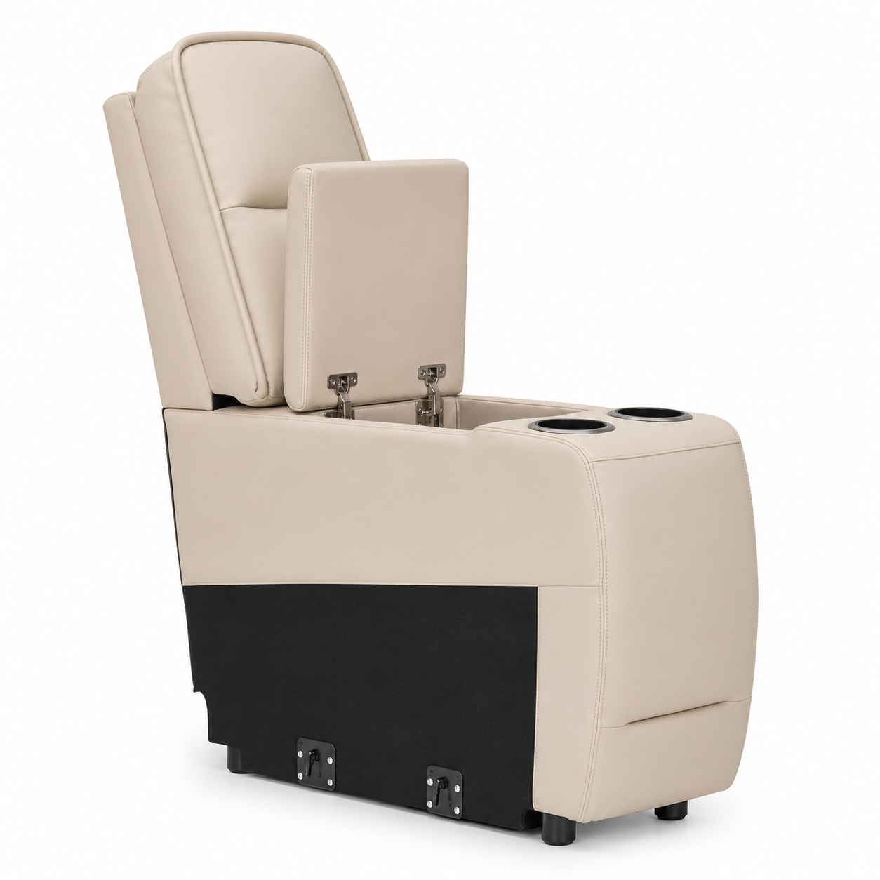 Madison Console with Storage – Almond