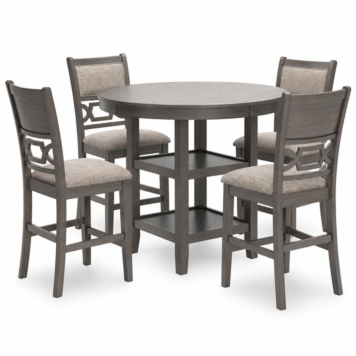 Juliette Dining Room 5 Piece Counter Table Set