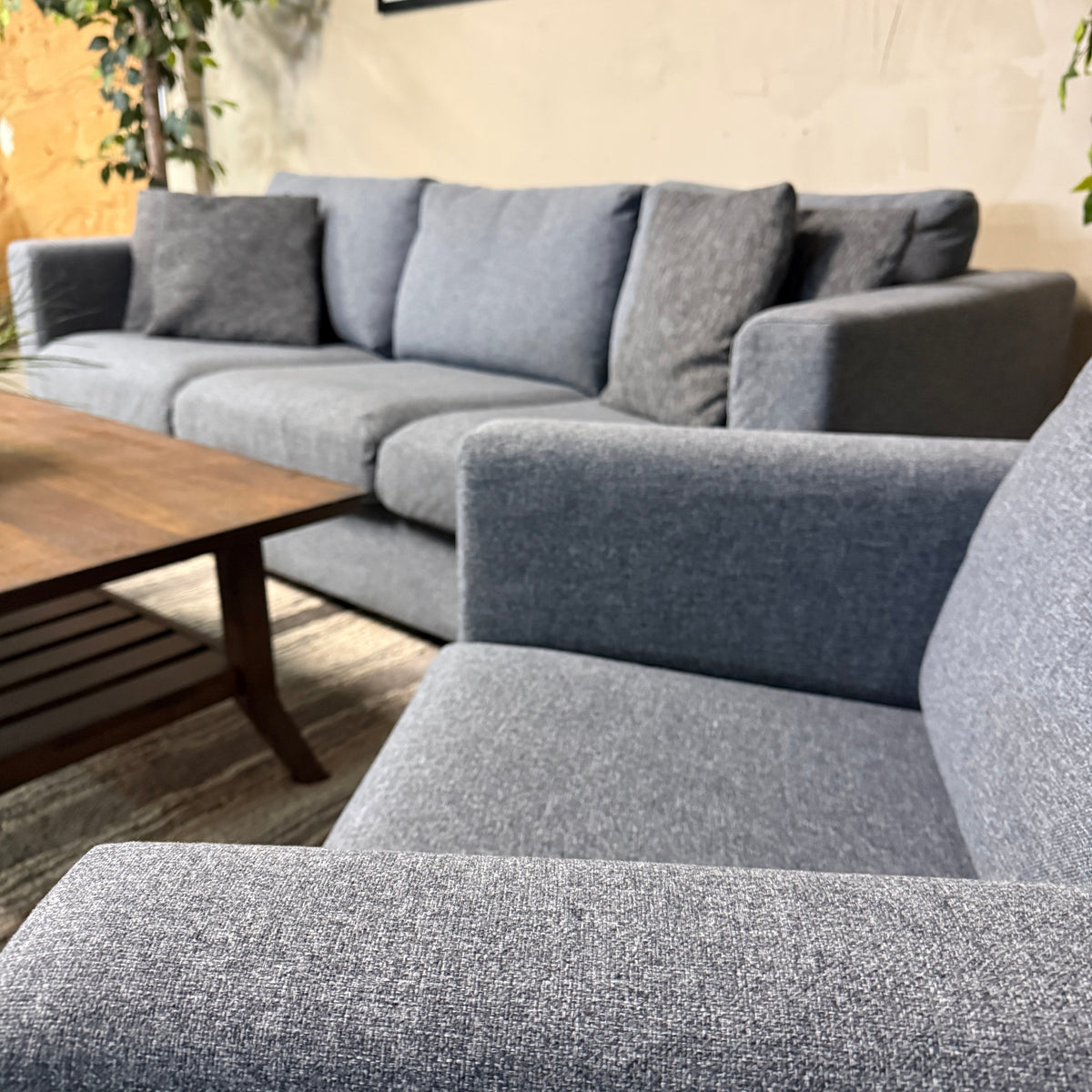 MCM Sofa and Chair Set