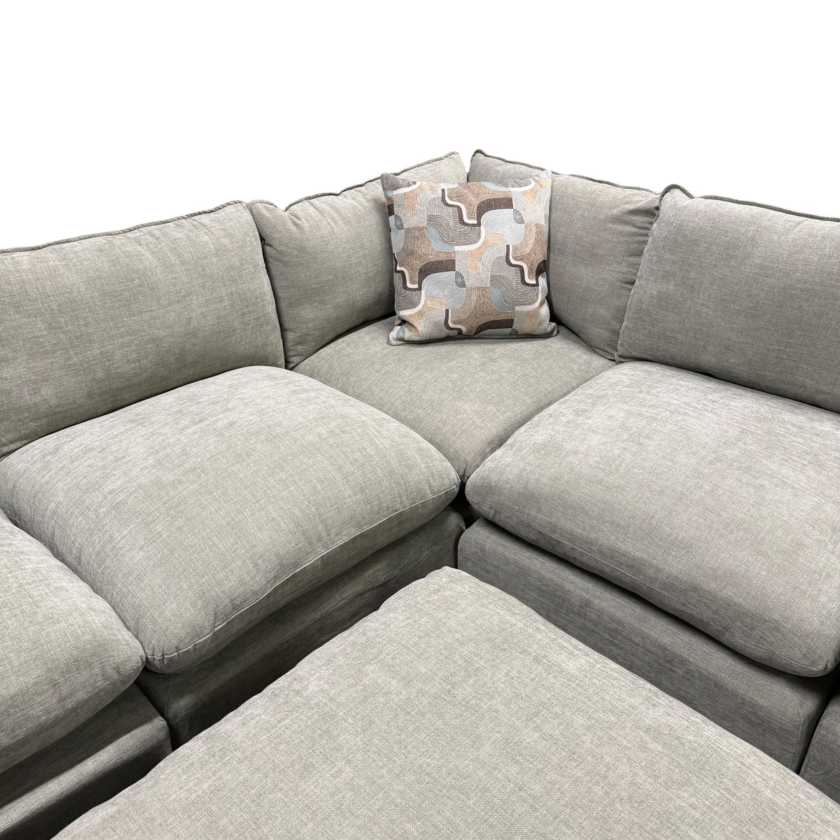 Willow Sage Green U Shape Sectional