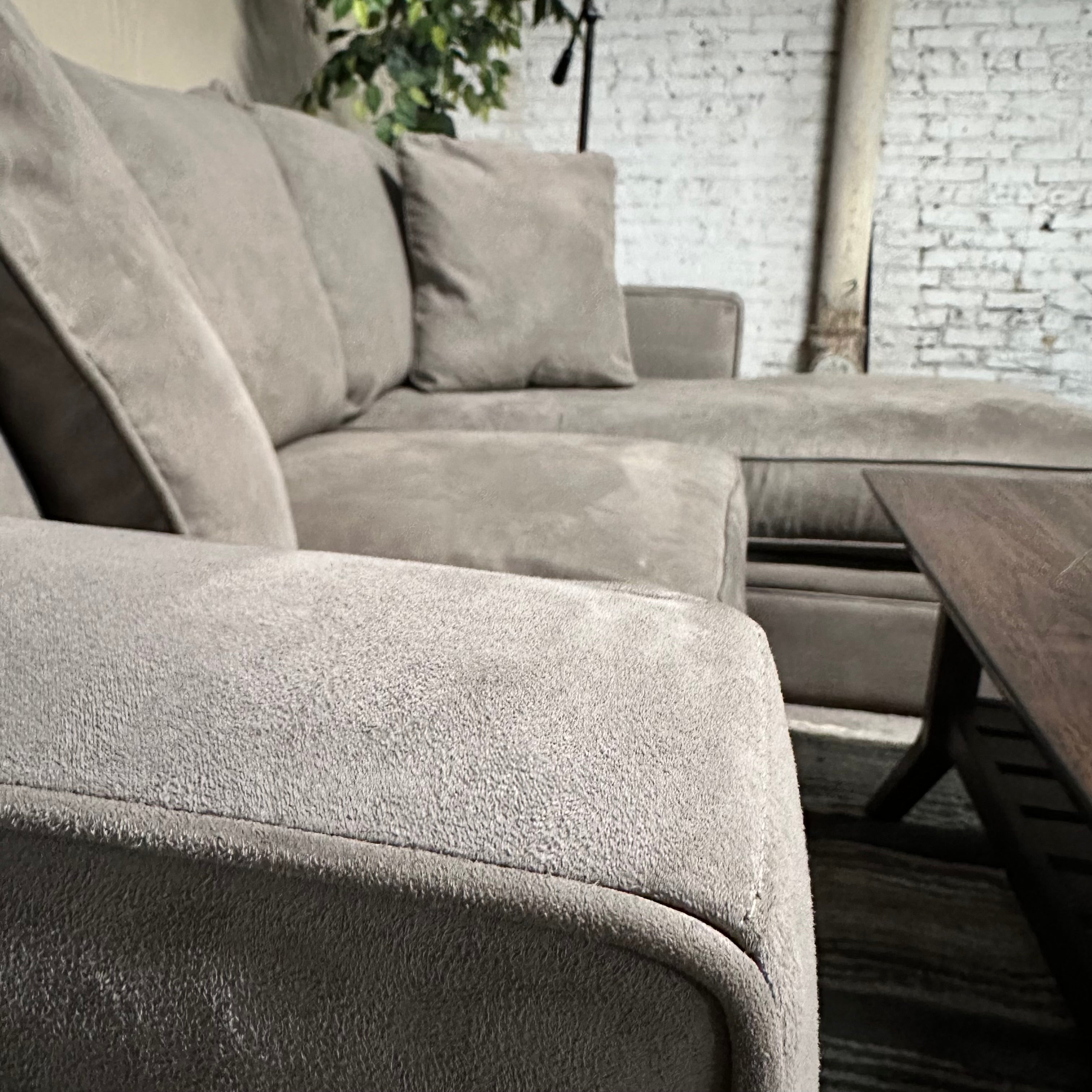 Room & Board Sectional in Taupe