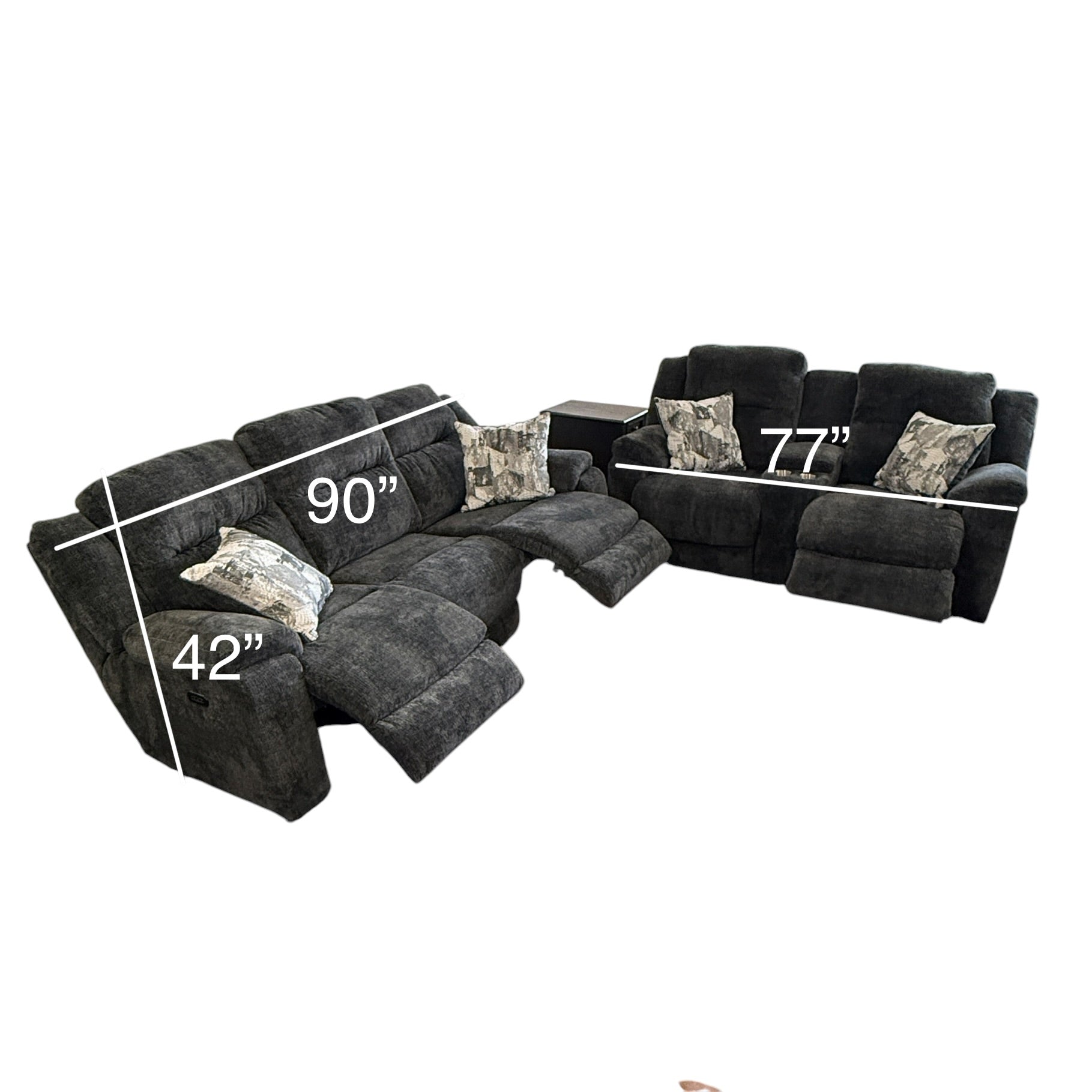 Heston Sofa and Loveseat Recliner Set