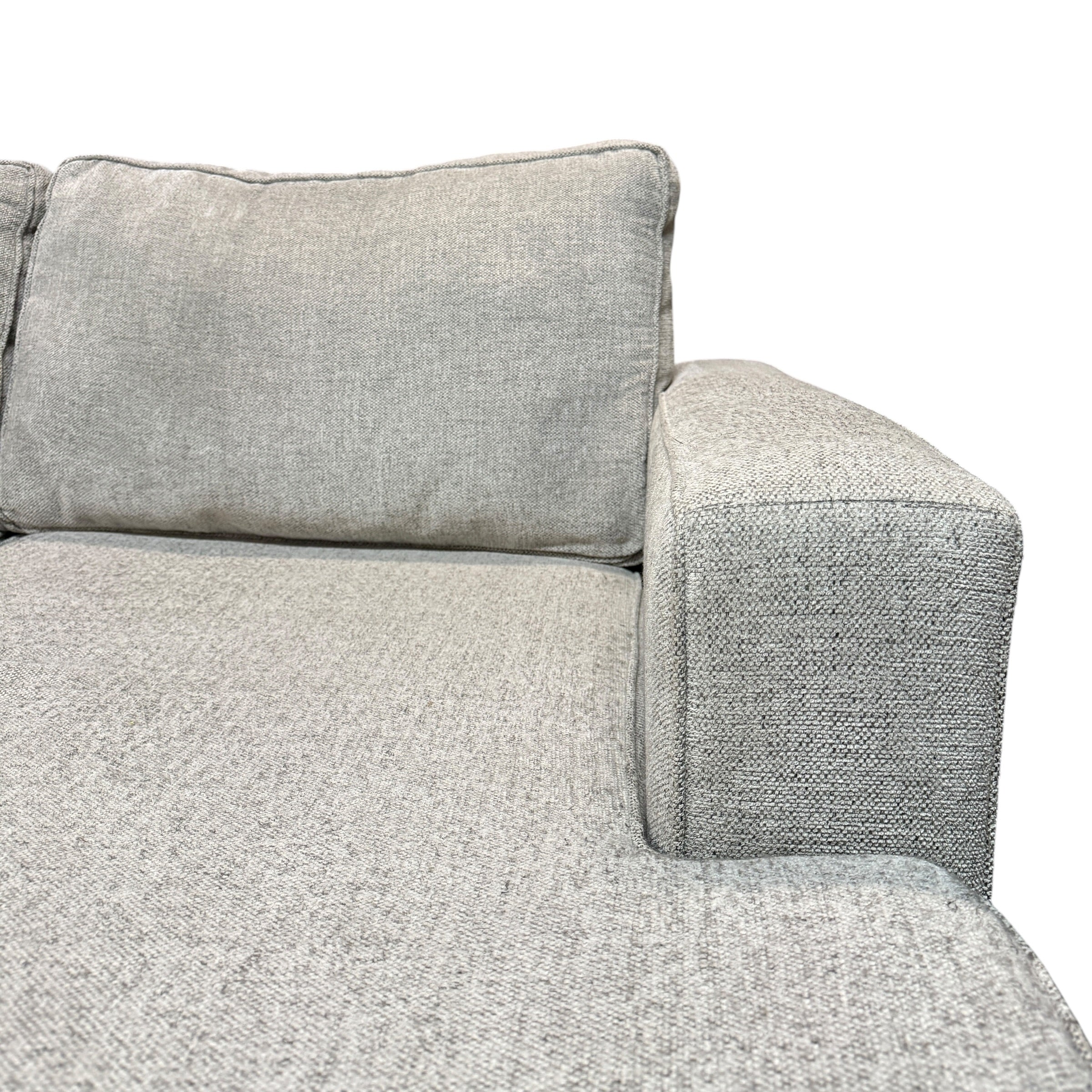 Sectional with RAF Chaise in Gray