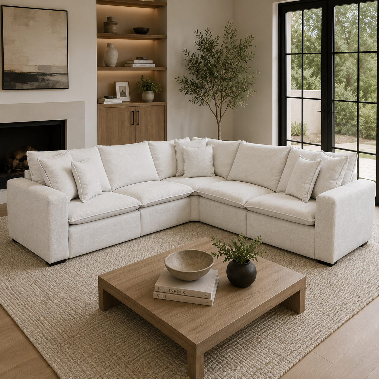 Modular Power Reclining Sectional