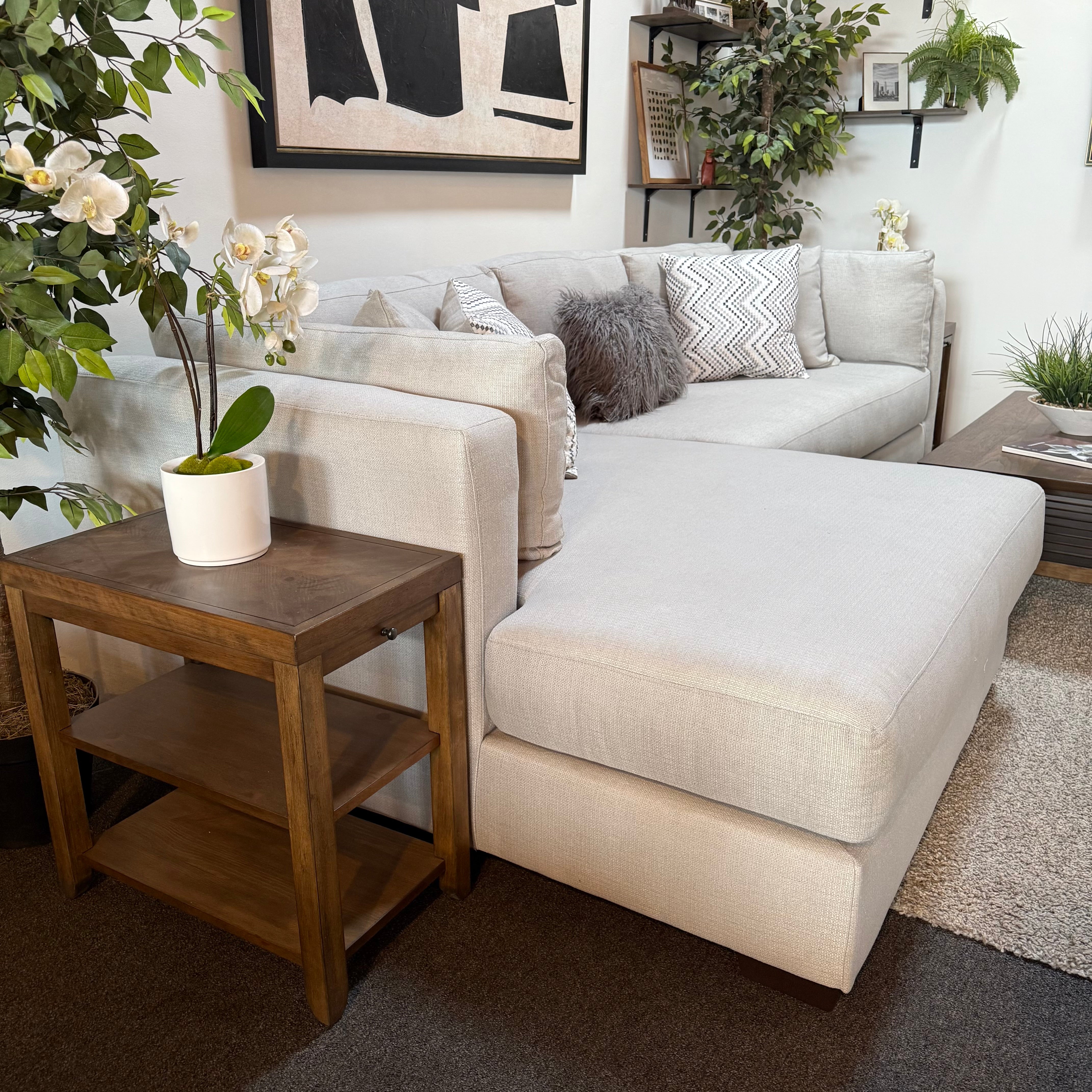Dove Lounge Sectional Sofa