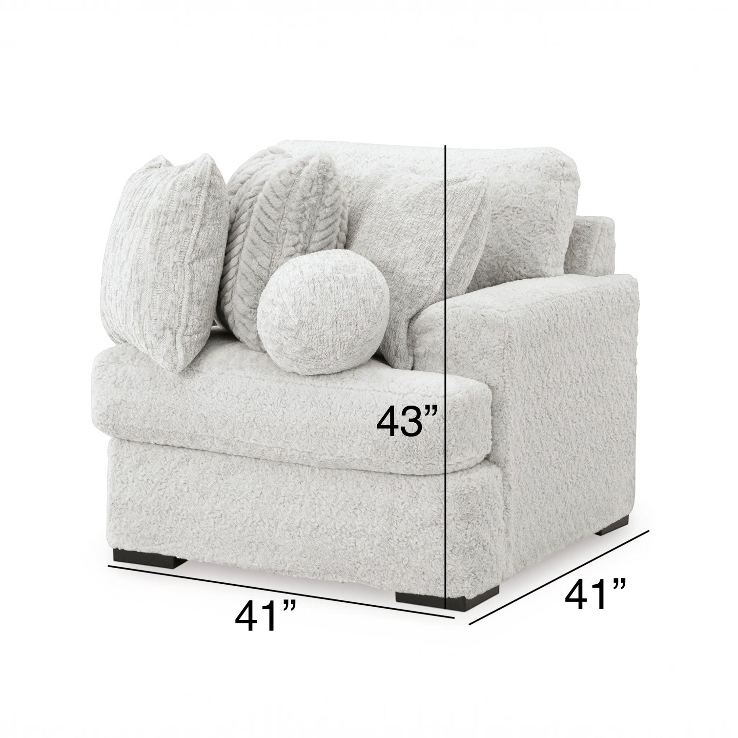 Celine Right-Arm Facing Modular Chair