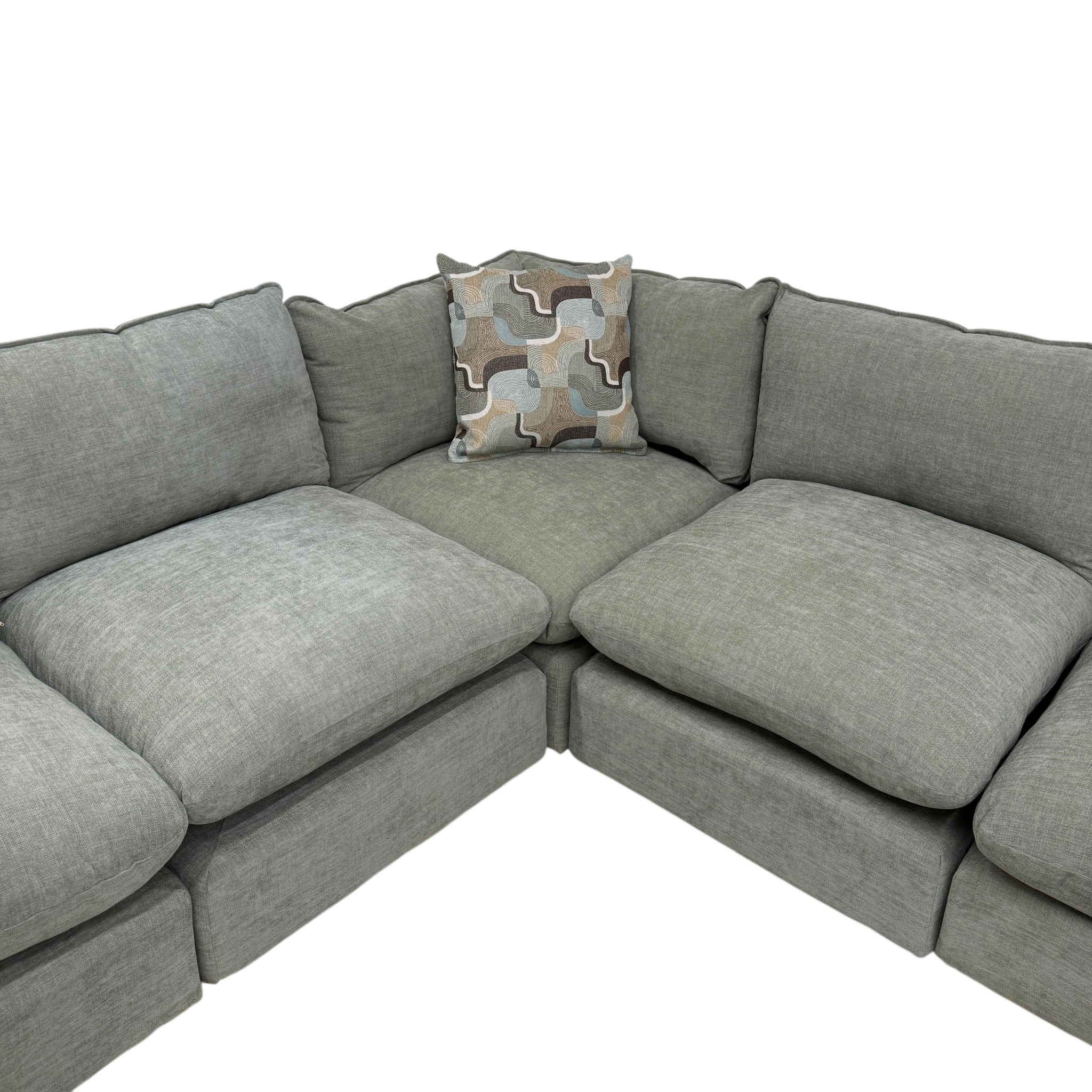 Willow 6-Piece U-Shaped Sectional with Ottoman