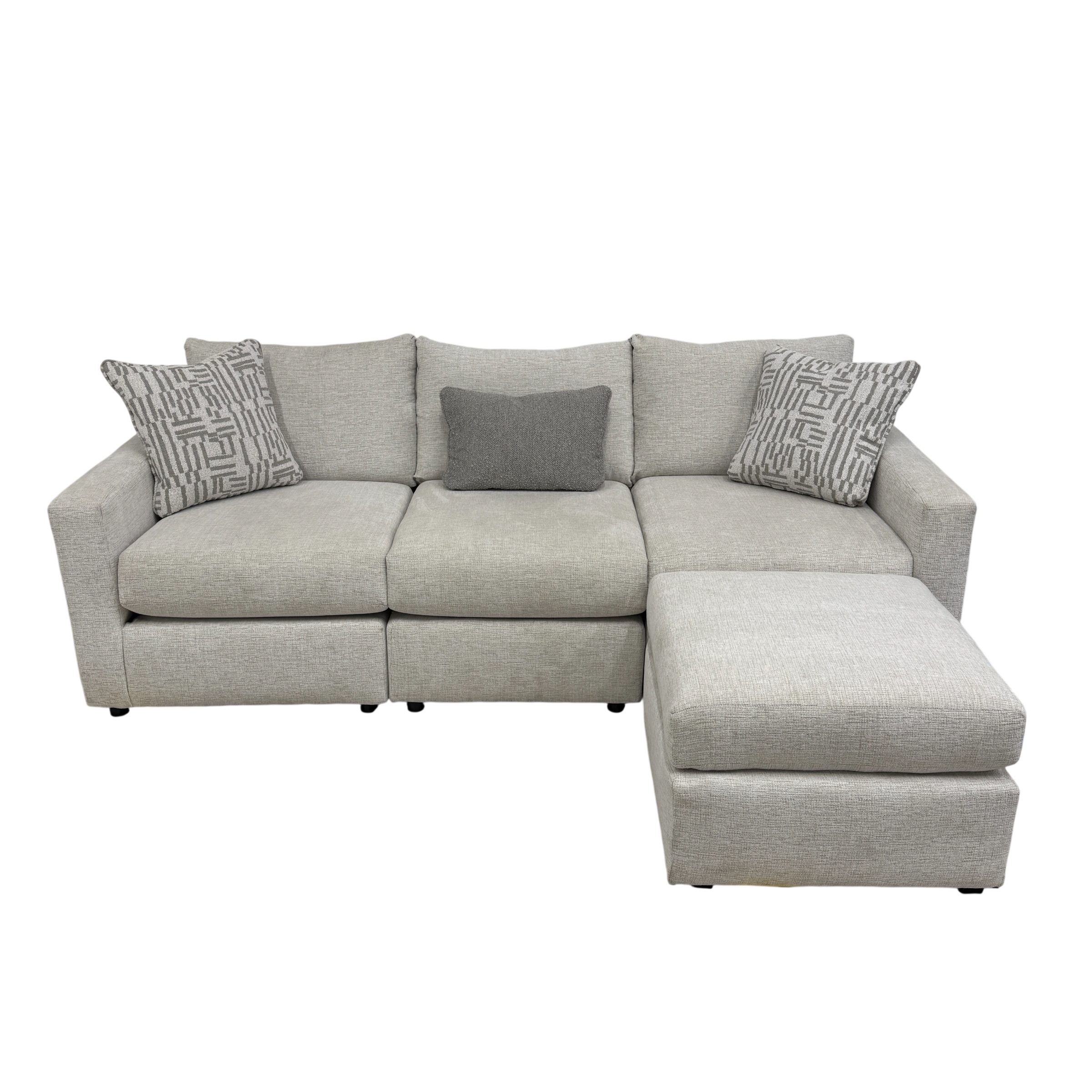 Parker 3 Pc Sofa with Ottoman