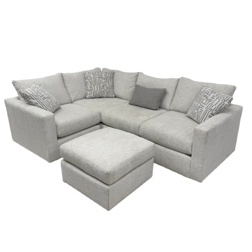 Parker 4 Pc Sectional with Ottoman