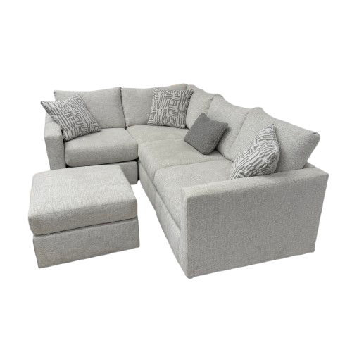 Parker 4 Pc Sectional with Ottoman
