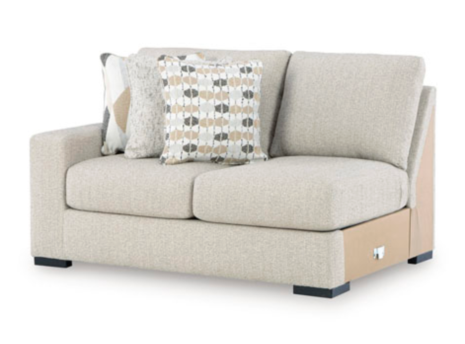 Avalon Sectional in Taupe with Right Chaise