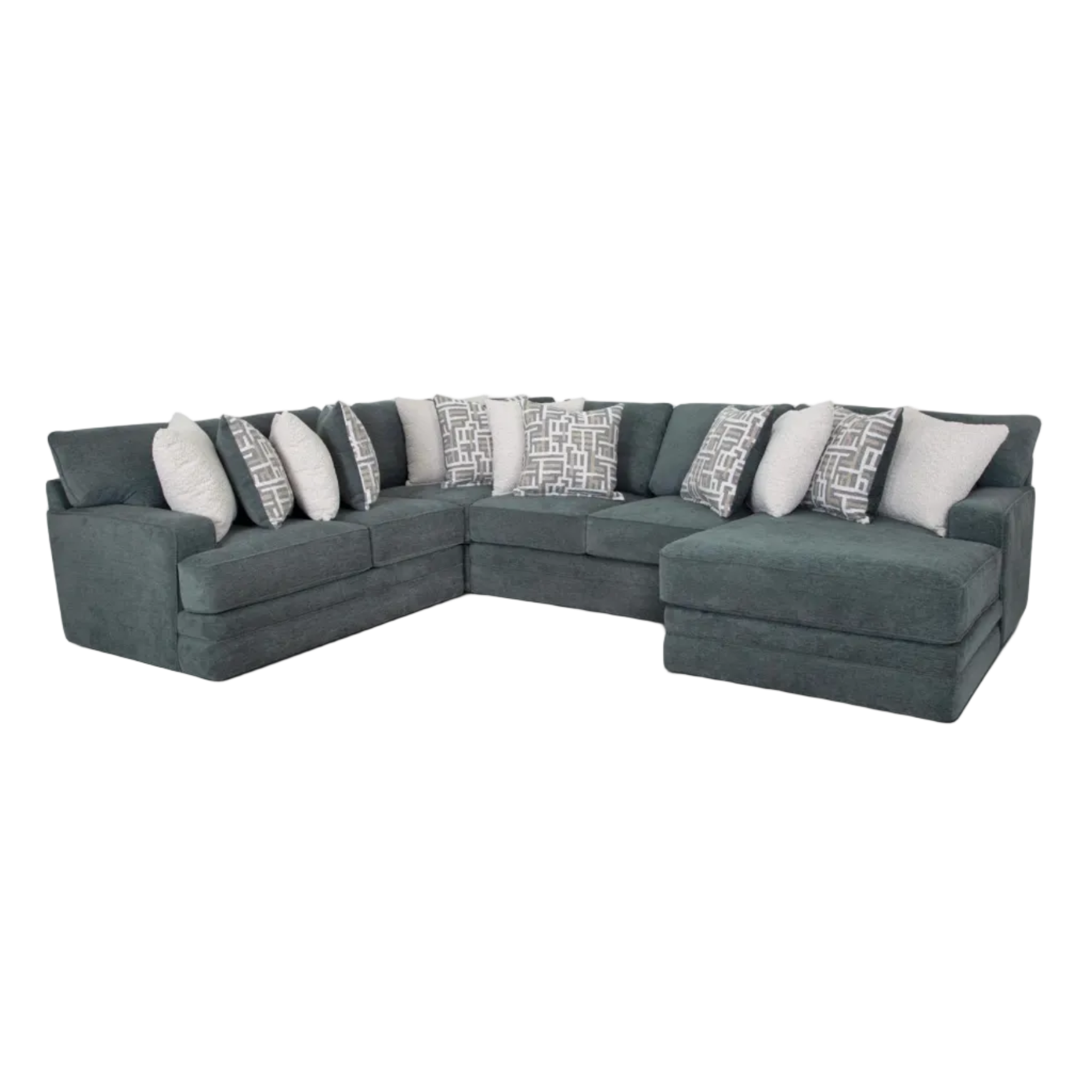 Sterling Modular U-Shape Sectional with Right Facing Chaise