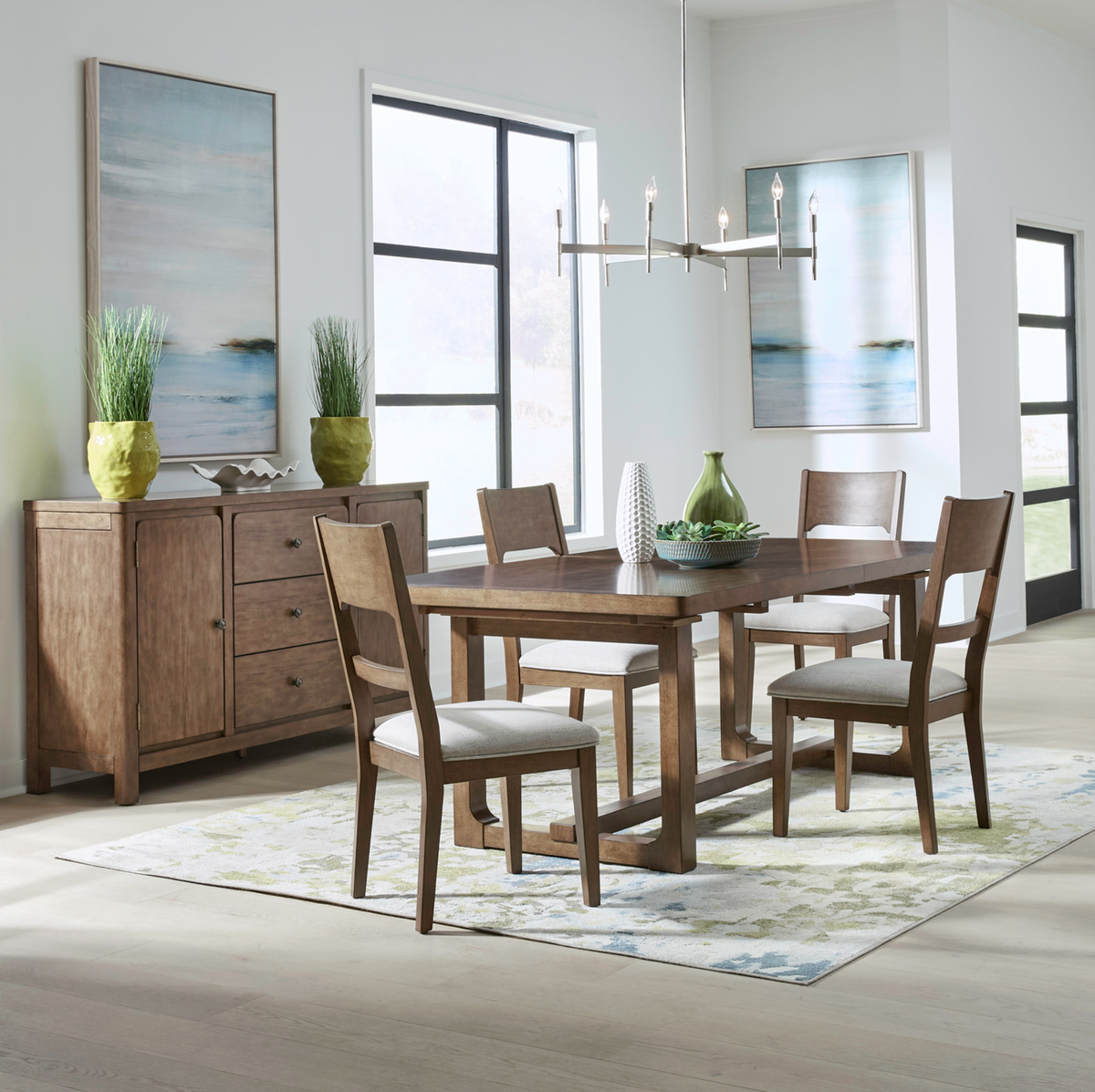 Harmony 5-Piece Extendable Dining Set