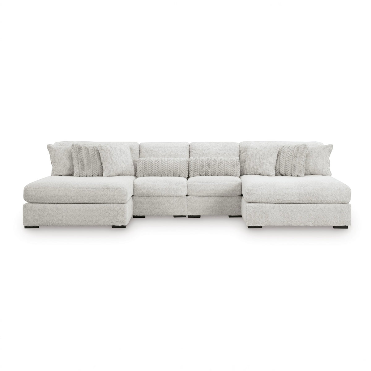 Celine 4-Piece Modular Double Chaise Sectional