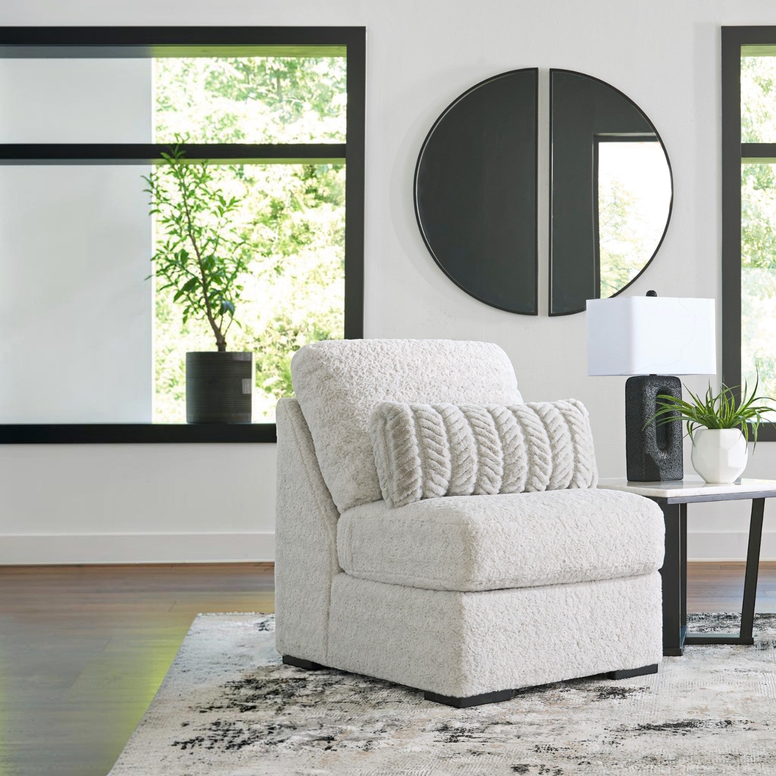 Celine Modular Armless Chair