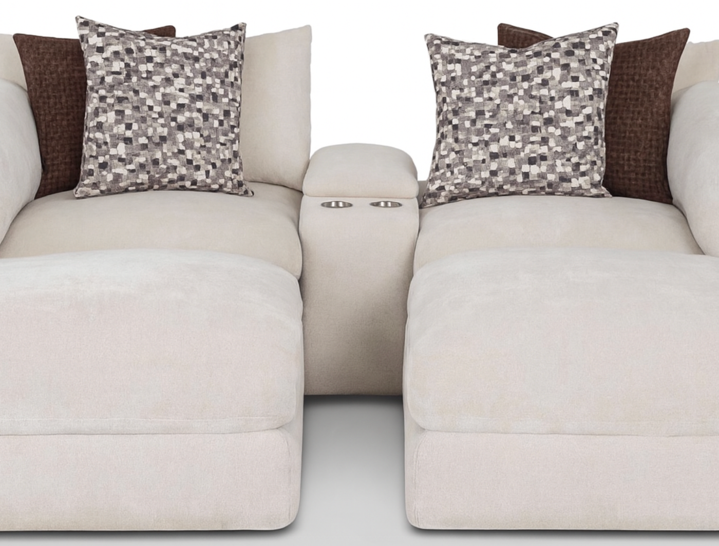 Dream Modular Sectional in Cream