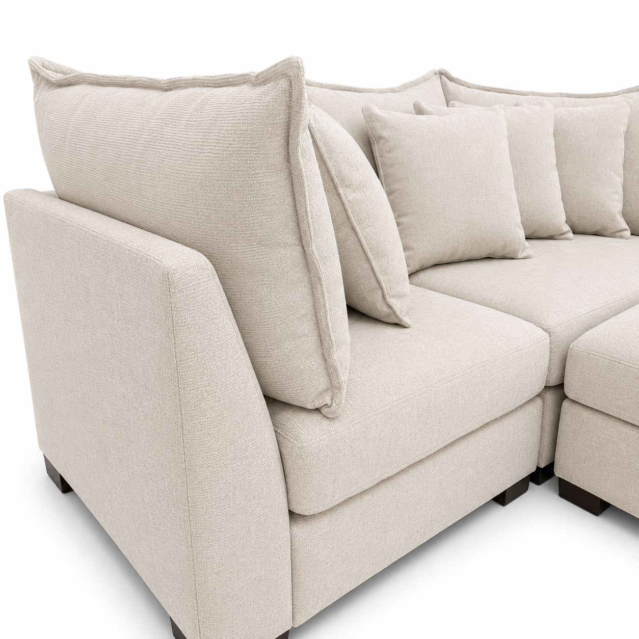 Alina 2 Pc Loveseat with Storage Ottoman