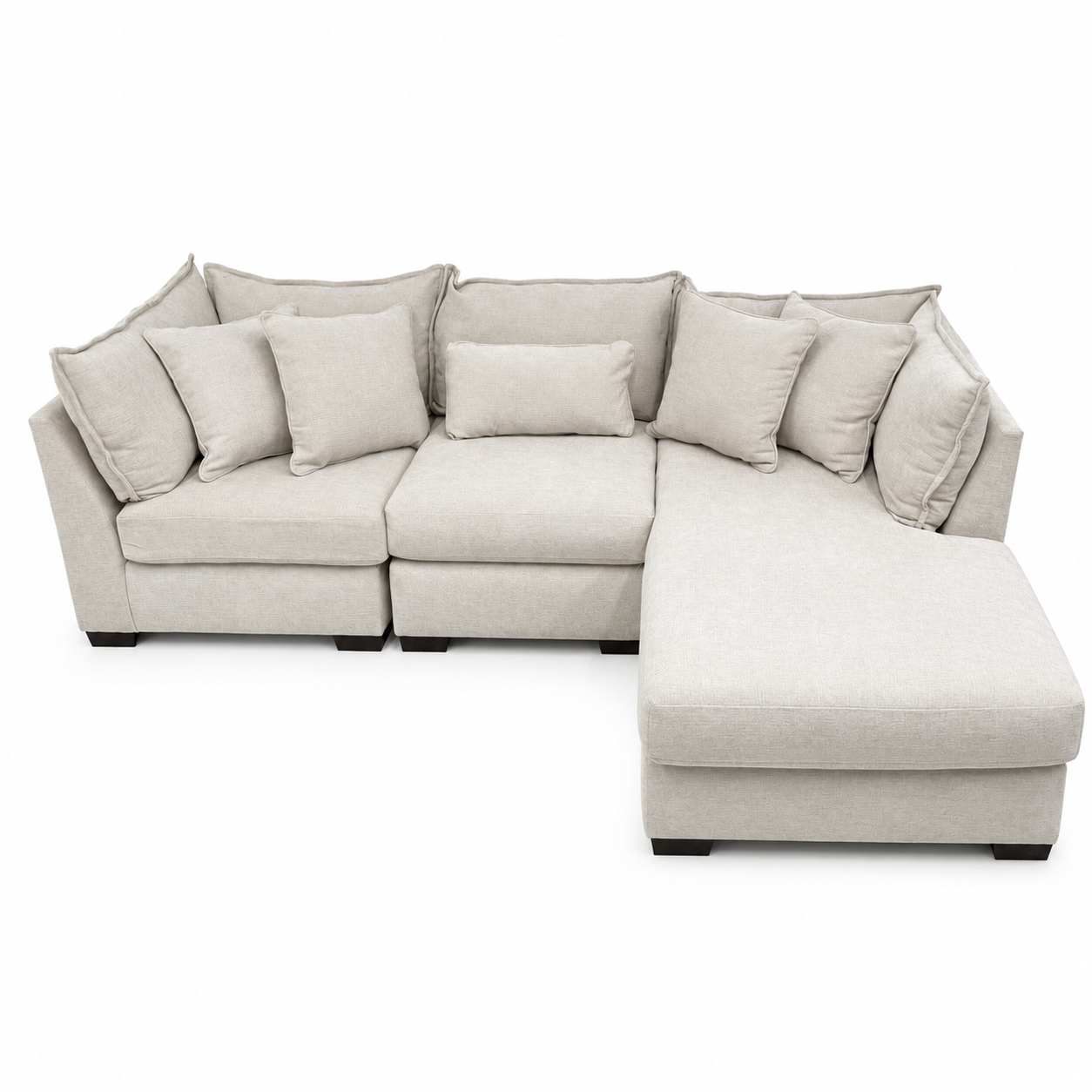 Alina 3 Pc Right Chaise Sectional