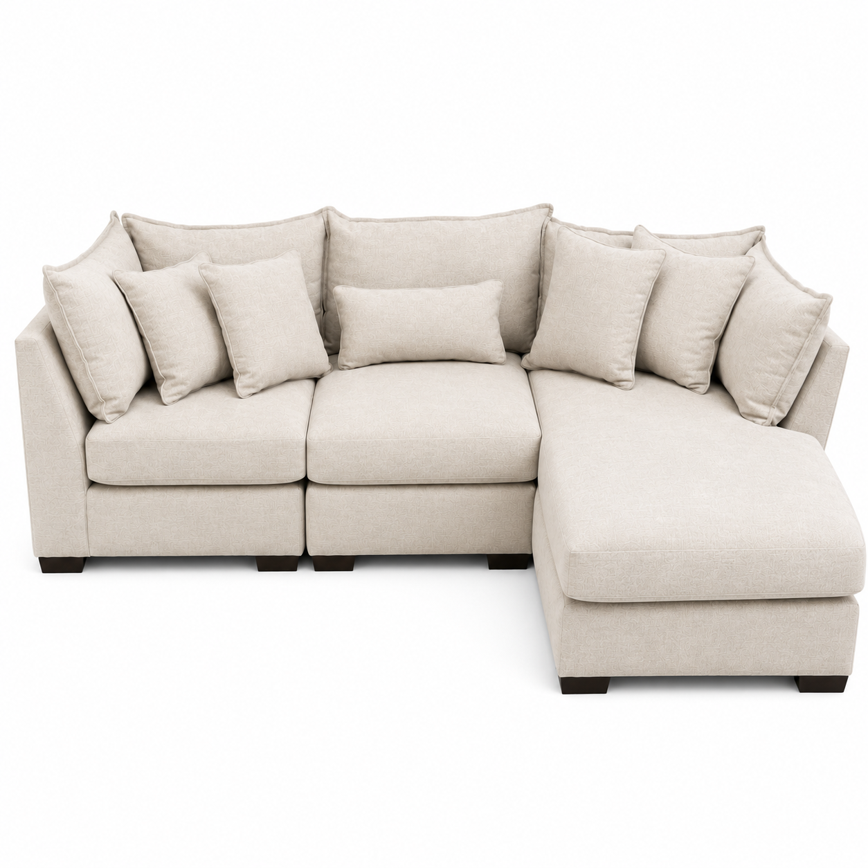 Alina 3 Pc Right Chaise Sectional